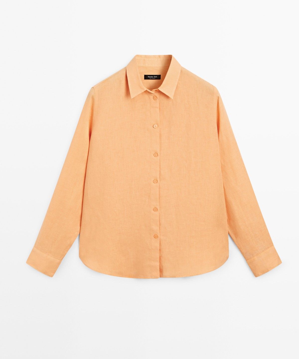 마시모두띠(MASSIMO DUTTI) 100% 린넨 루즈핏 셔츠