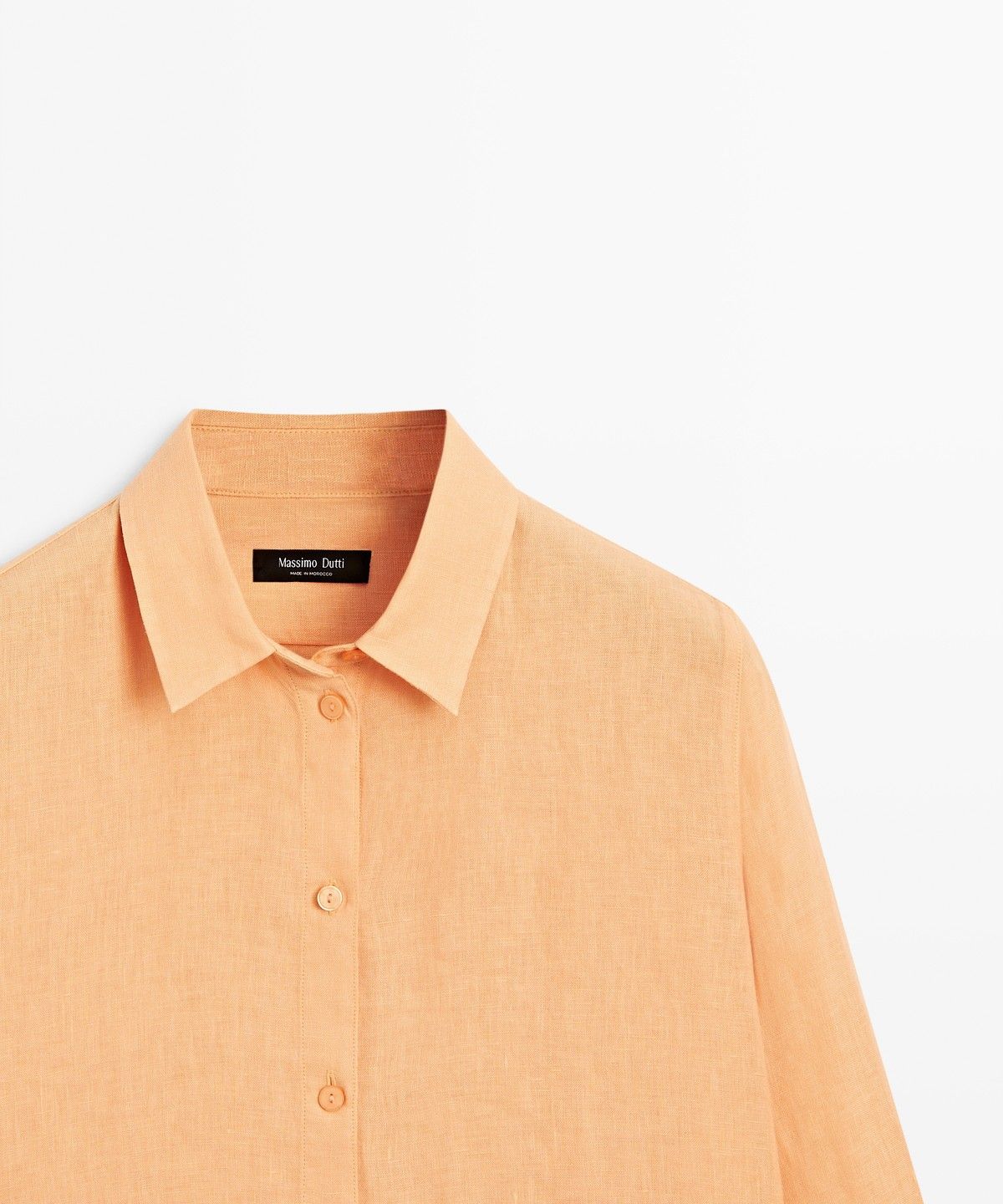 마시모두띠(MASSIMO DUTTI) 100% 린넨 루즈핏 셔츠