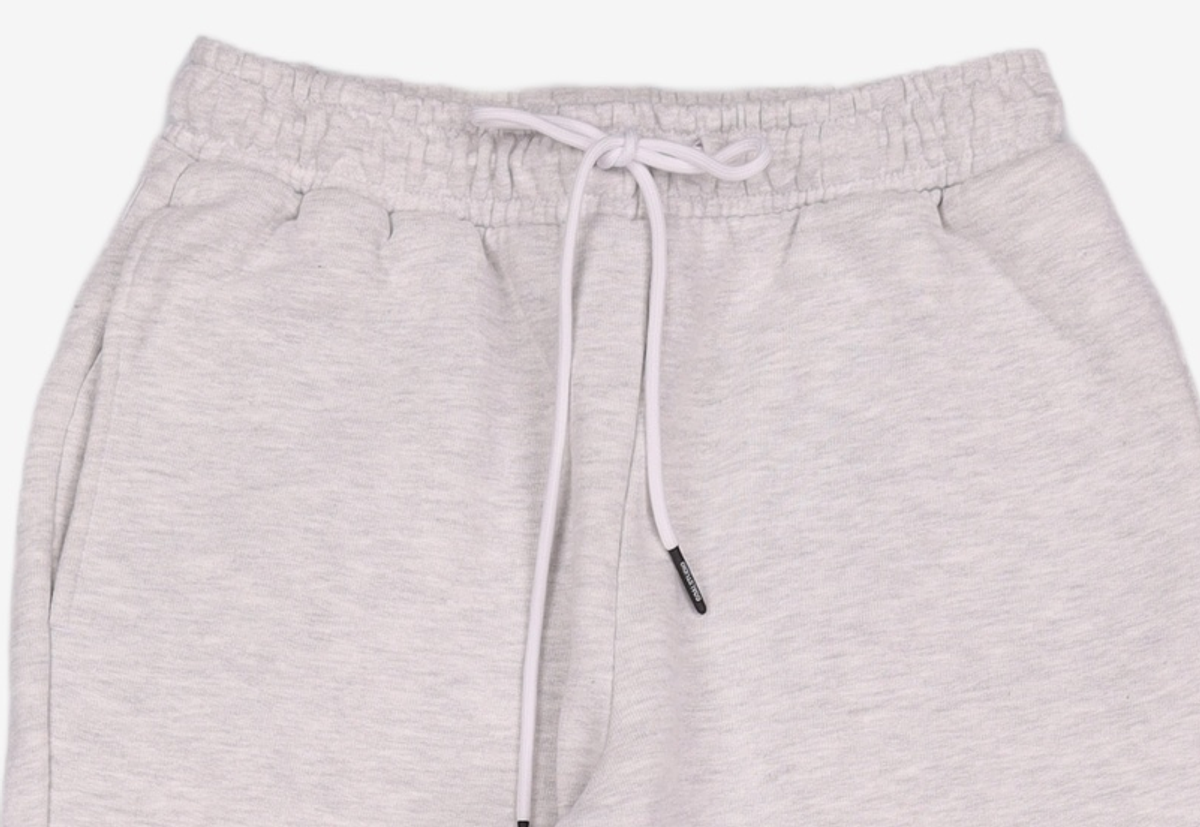 골스튜디오(GOALSTUDIO) (HEAVY WEIGHT)SIGNATURE LOGO LOOSE JOGGER PANTS-MELANGE GREY M