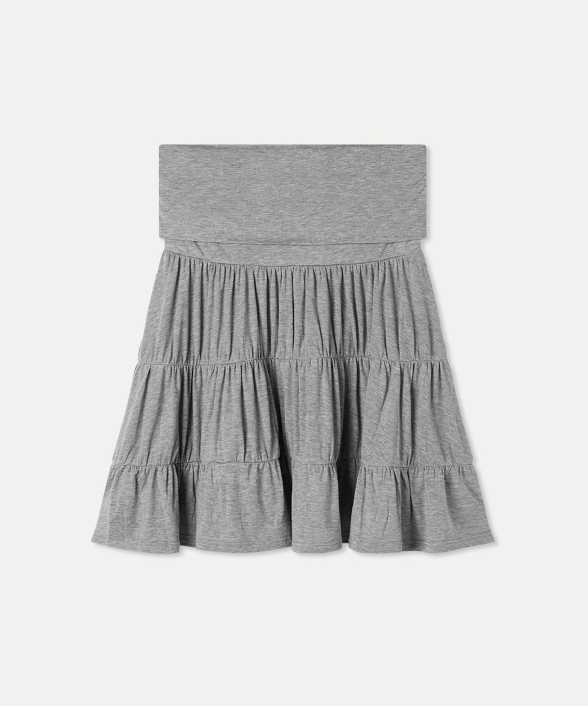 미쏘(MIXXO) 밴딩 캉캉 미디스커트_MIWWMG526G