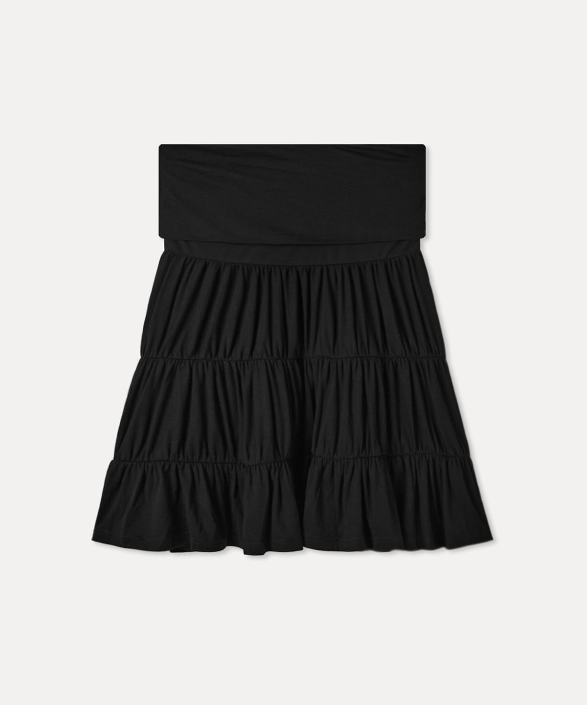 미쏘(MIXXO) 밴딩 캉캉 미디스커트_MIWWMG526G