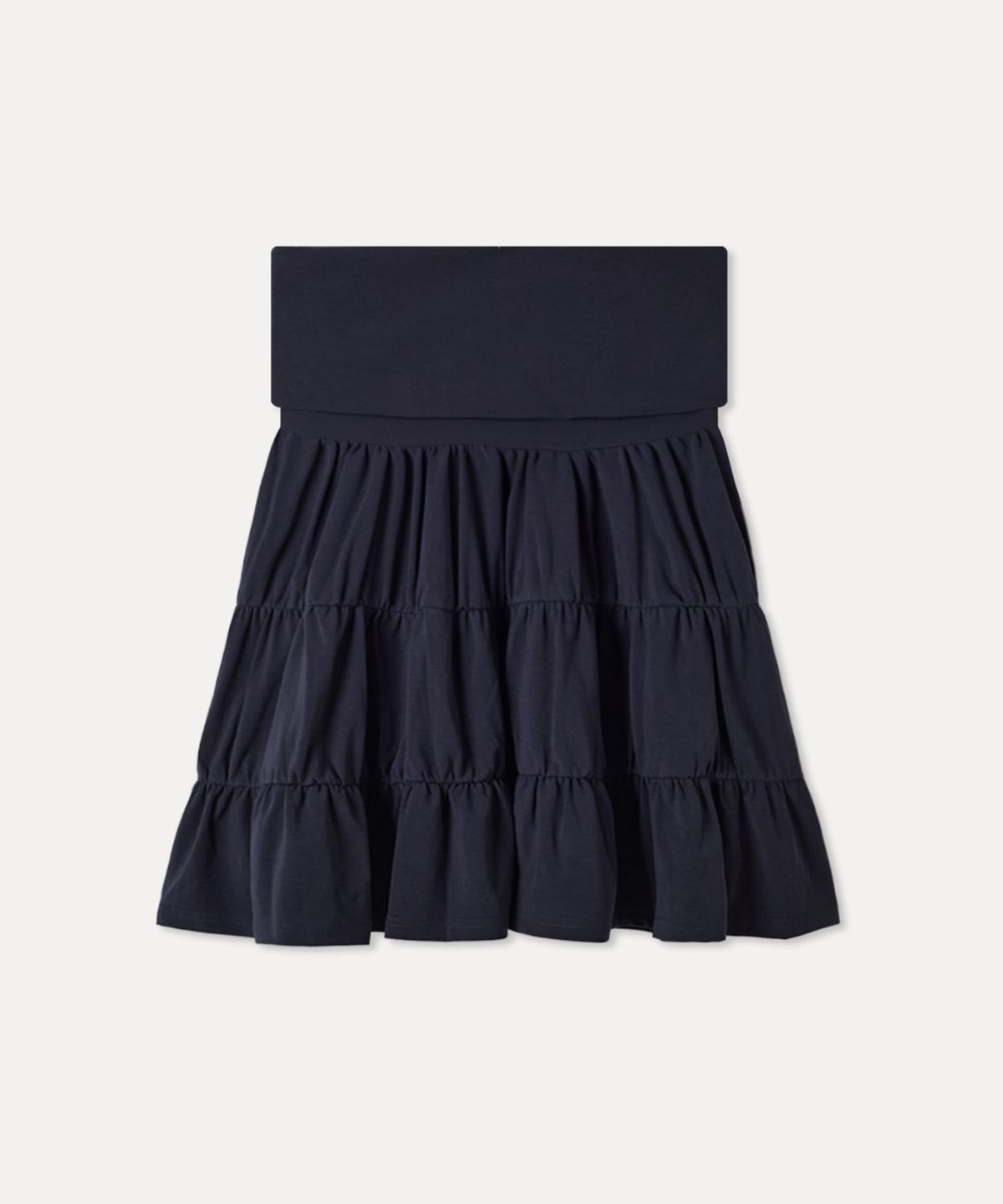 미쏘(MIXXO) 밴딩 캉캉 미디스커트_MIWWMG526G