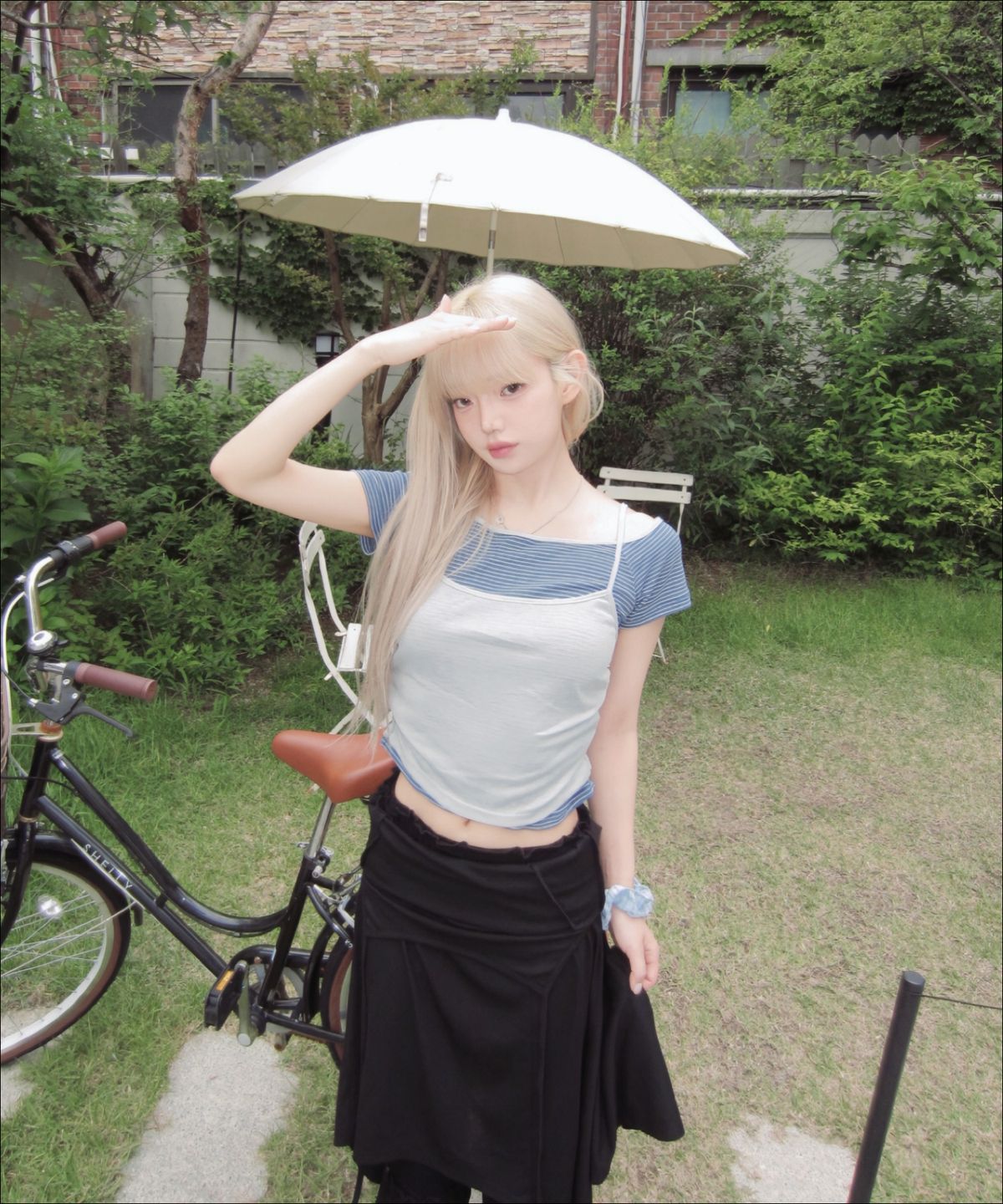 미쏘(MIXXO) 2way 레이어드 원피스_MIWOMG629C
