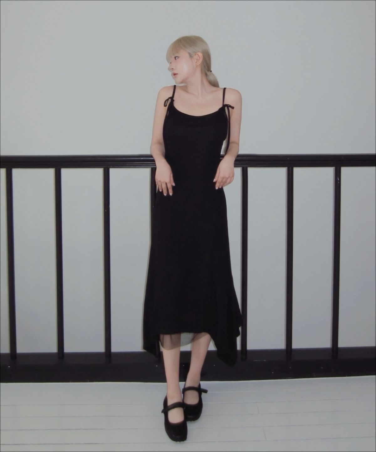 미쏘(MIXXO) 2way 레이어드 원피스_MIWOMG629C
