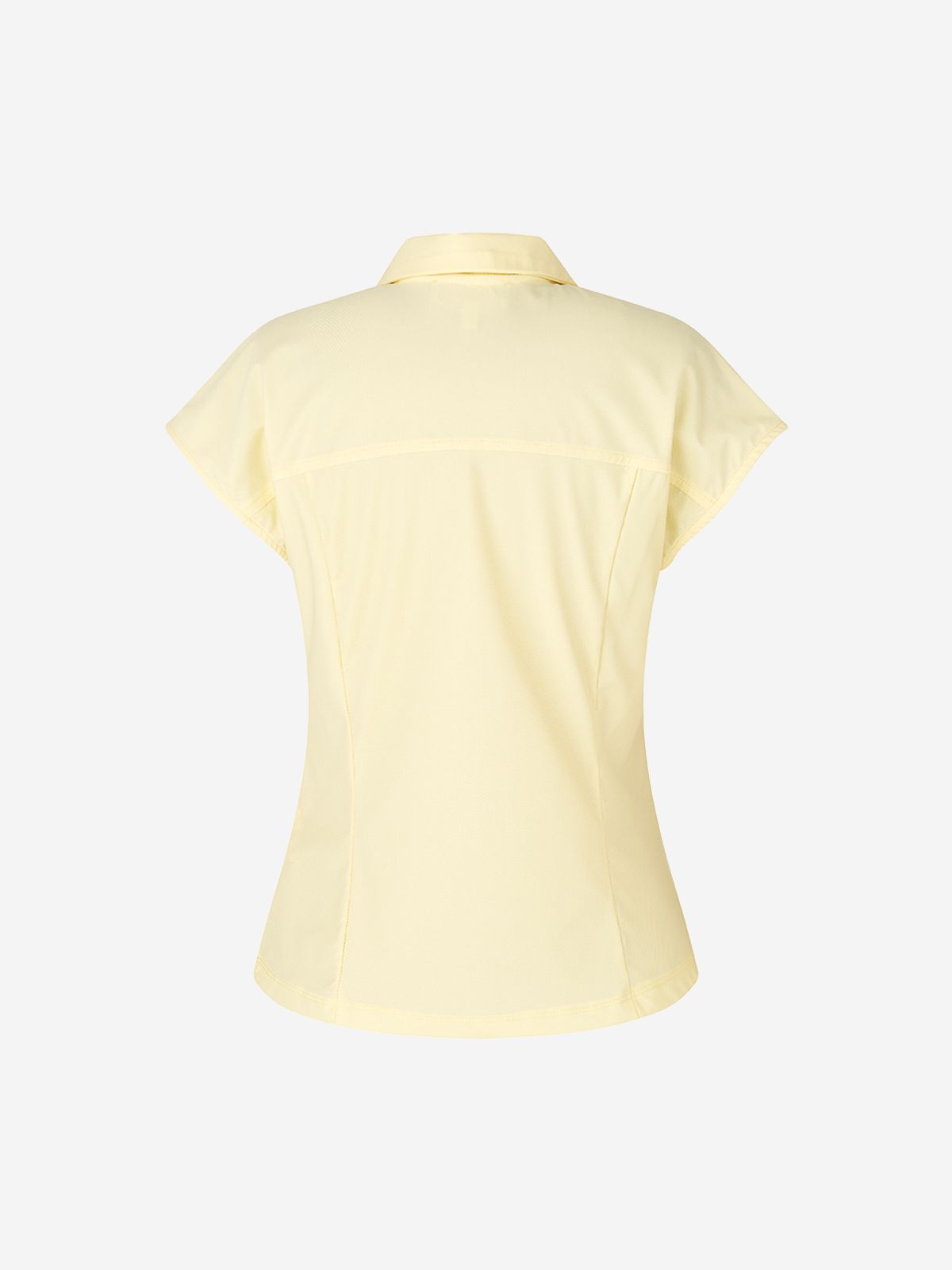 로드로아르(LORDLOAR) 캡소매 카라 반팔 티셔츠 YELLOW
