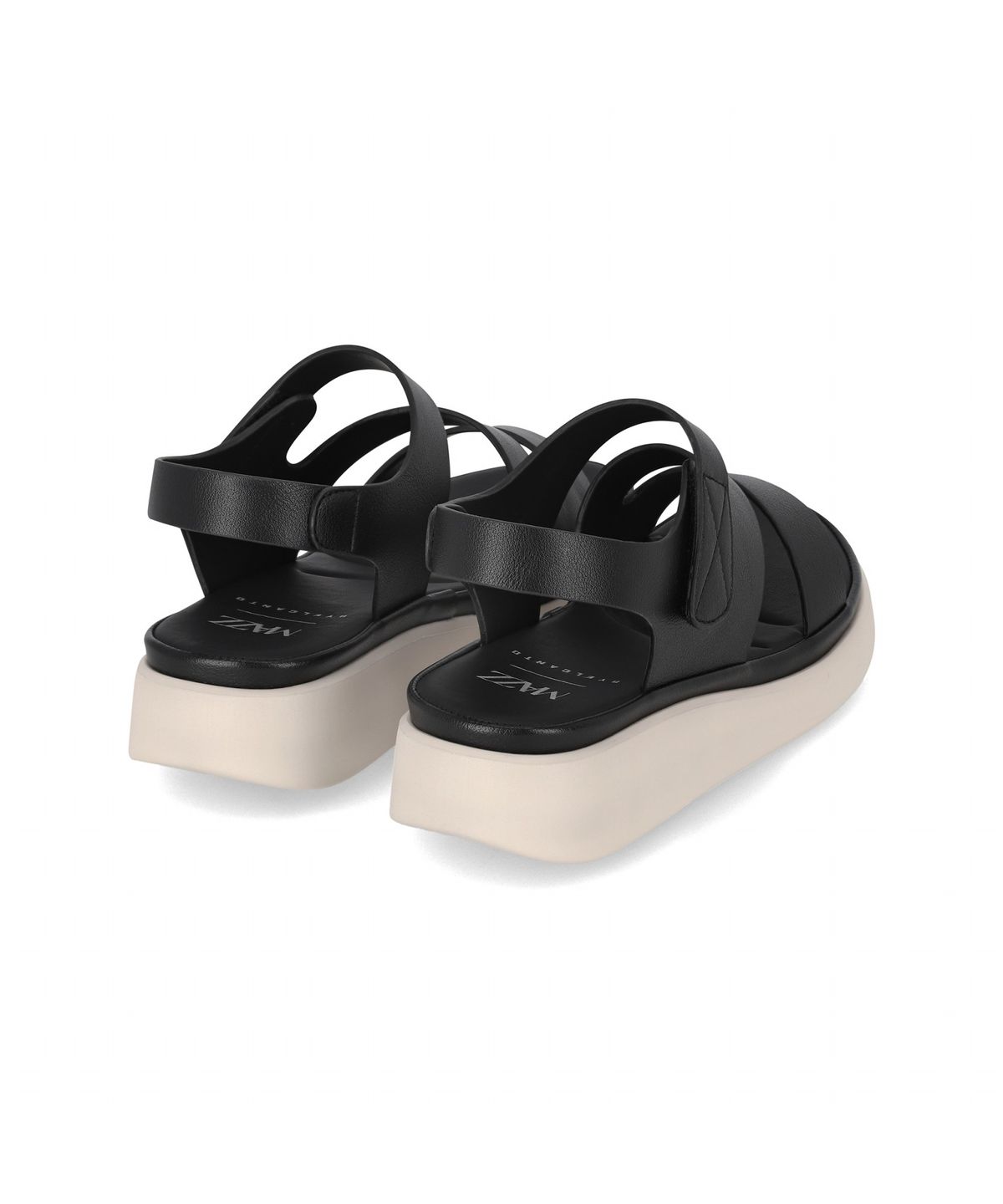 엘칸토(ELCANTO) 마쯔 여성 베이직 사이드 컷 경량 컴포트 샌들 3.5cm LCWW64M626