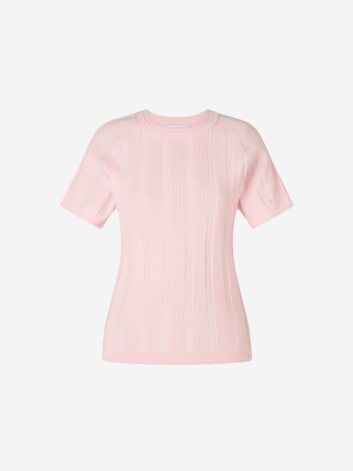 로드로아르(LORDLOAR) 골지 라운드 니트 PINK