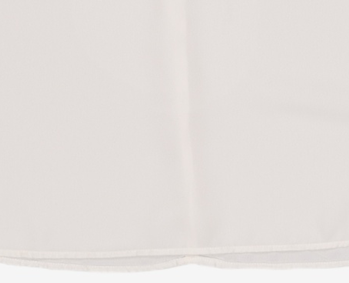 미쏘(MIXXO) 셔츠카라 반오픈 블라우스 MIWBLB320B L