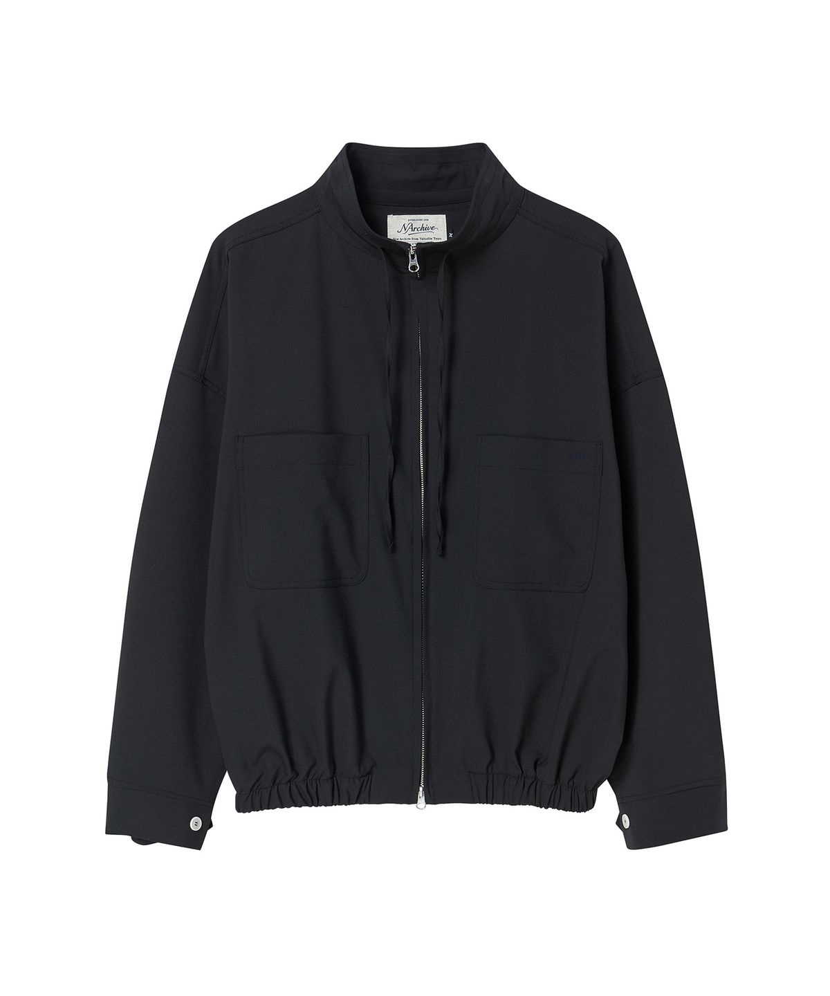 비욘드클로젯(BEYOND CLOSET) [COLLECTION LINE] 럭스 블렌드 페브릭 유틸리티 블루종 블랙