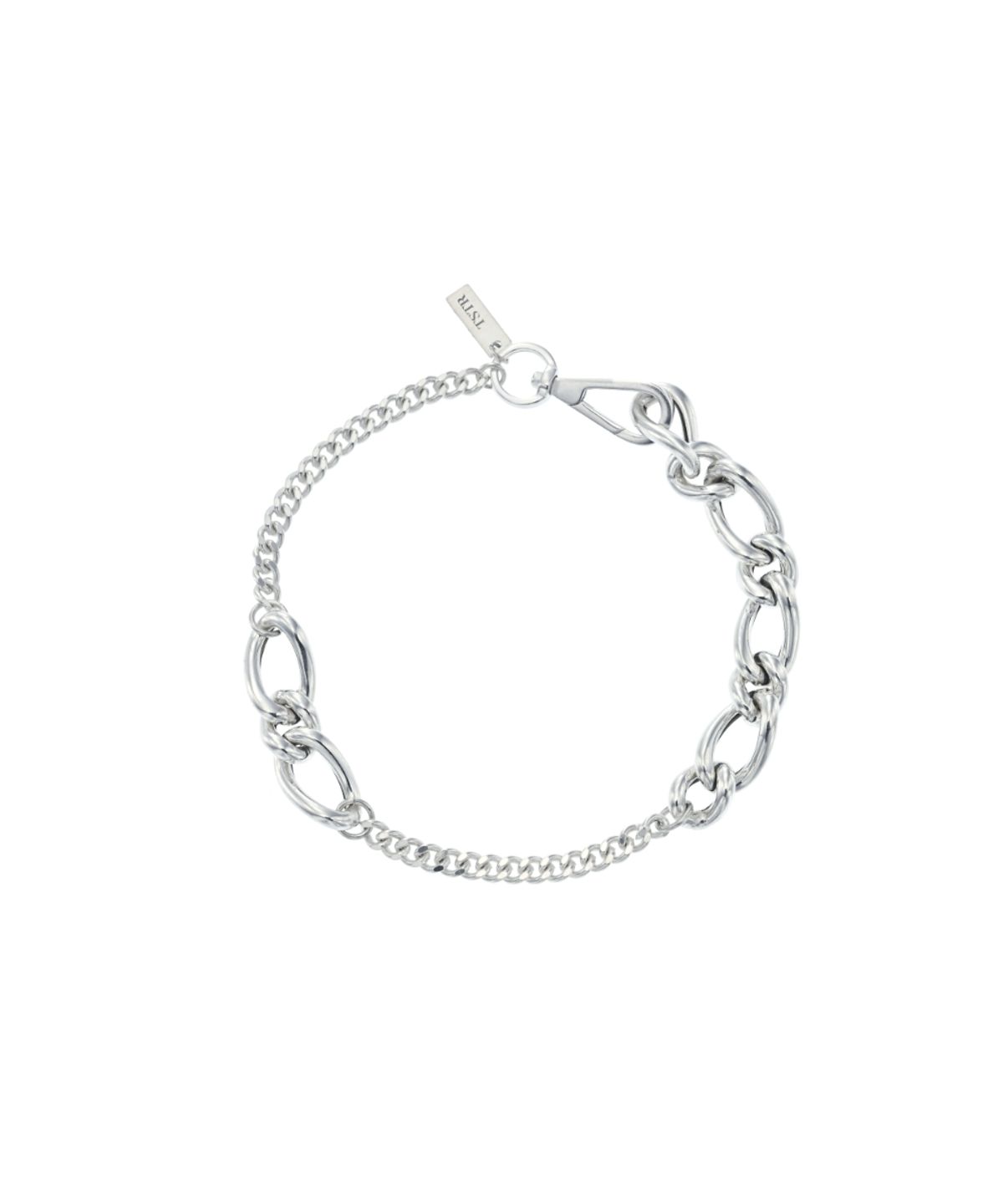더스틸룸(THESTILLROOM) [SILVER] #B2615 Interlock bracelet