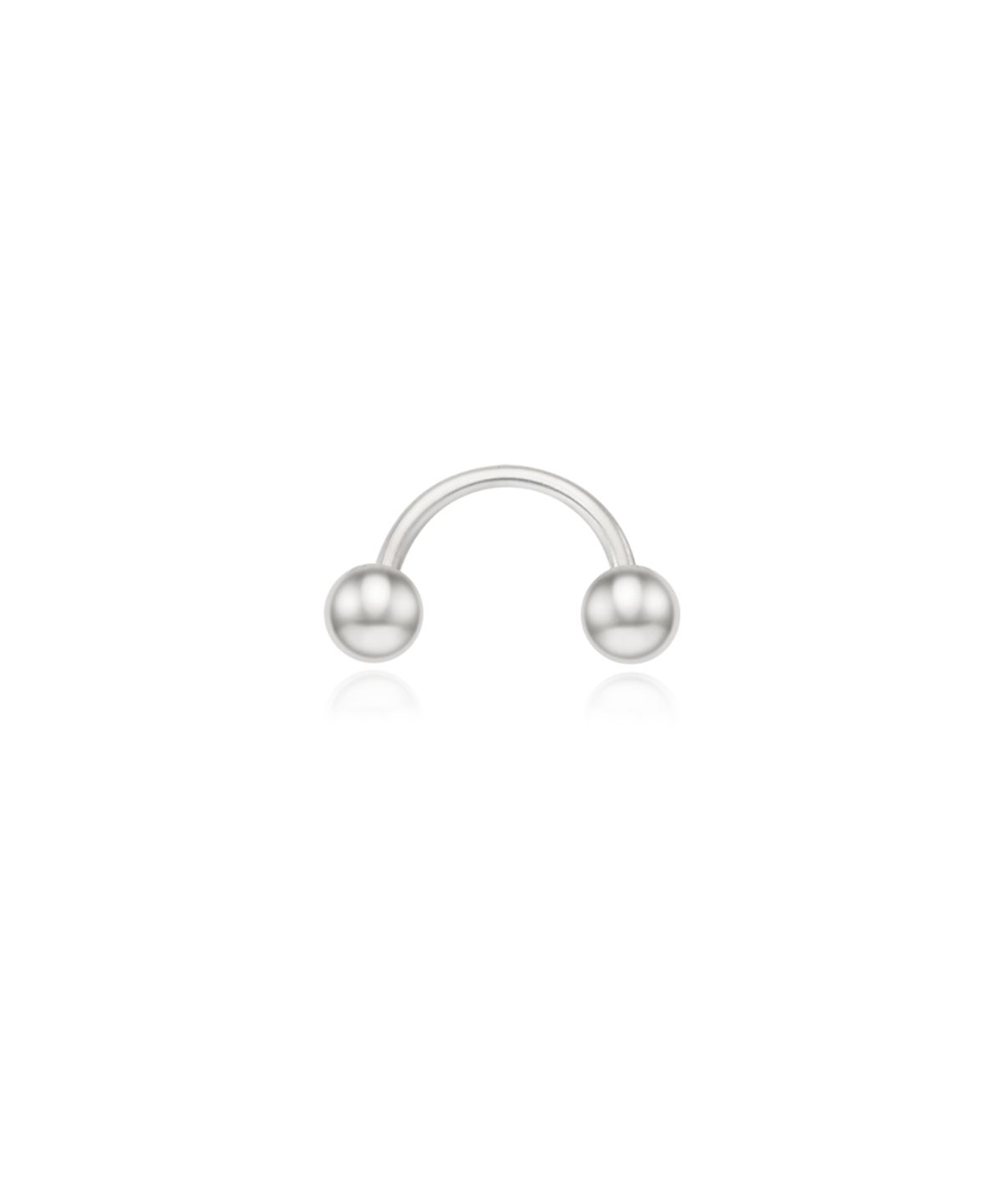 더스틸룸(THESTILLROOM) [SILVER] #E2630 C curve piercing (single)