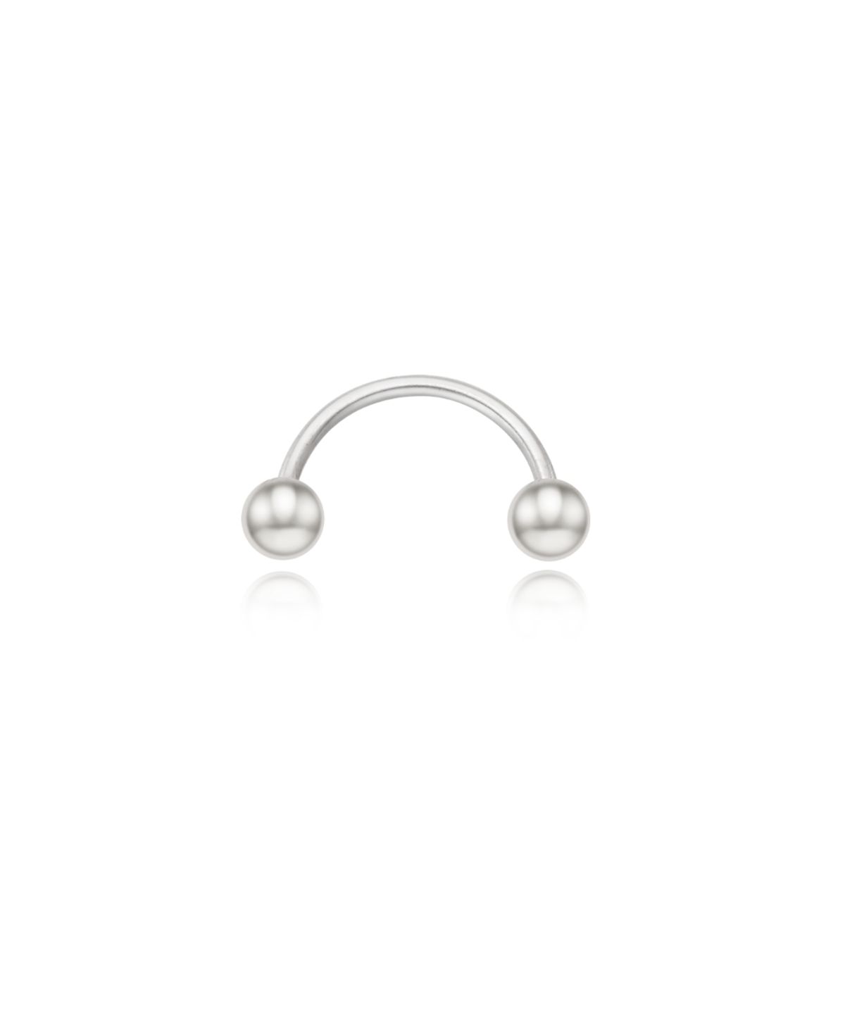 더스틸룸(THESTILLROOM) [SILVER] #E2630 C curve piercing (single)