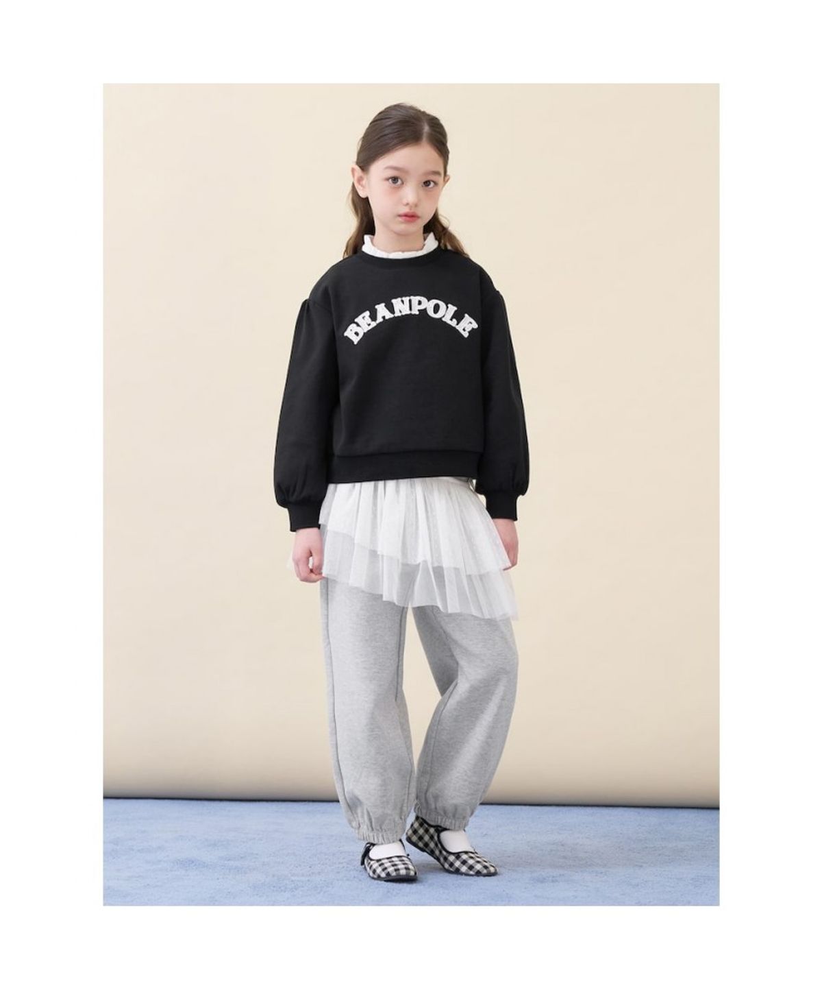 빈폴 키즈(BEANPOLE KIDS) 여아 샤스커트 팬츠  그레이 (BI6121G043)