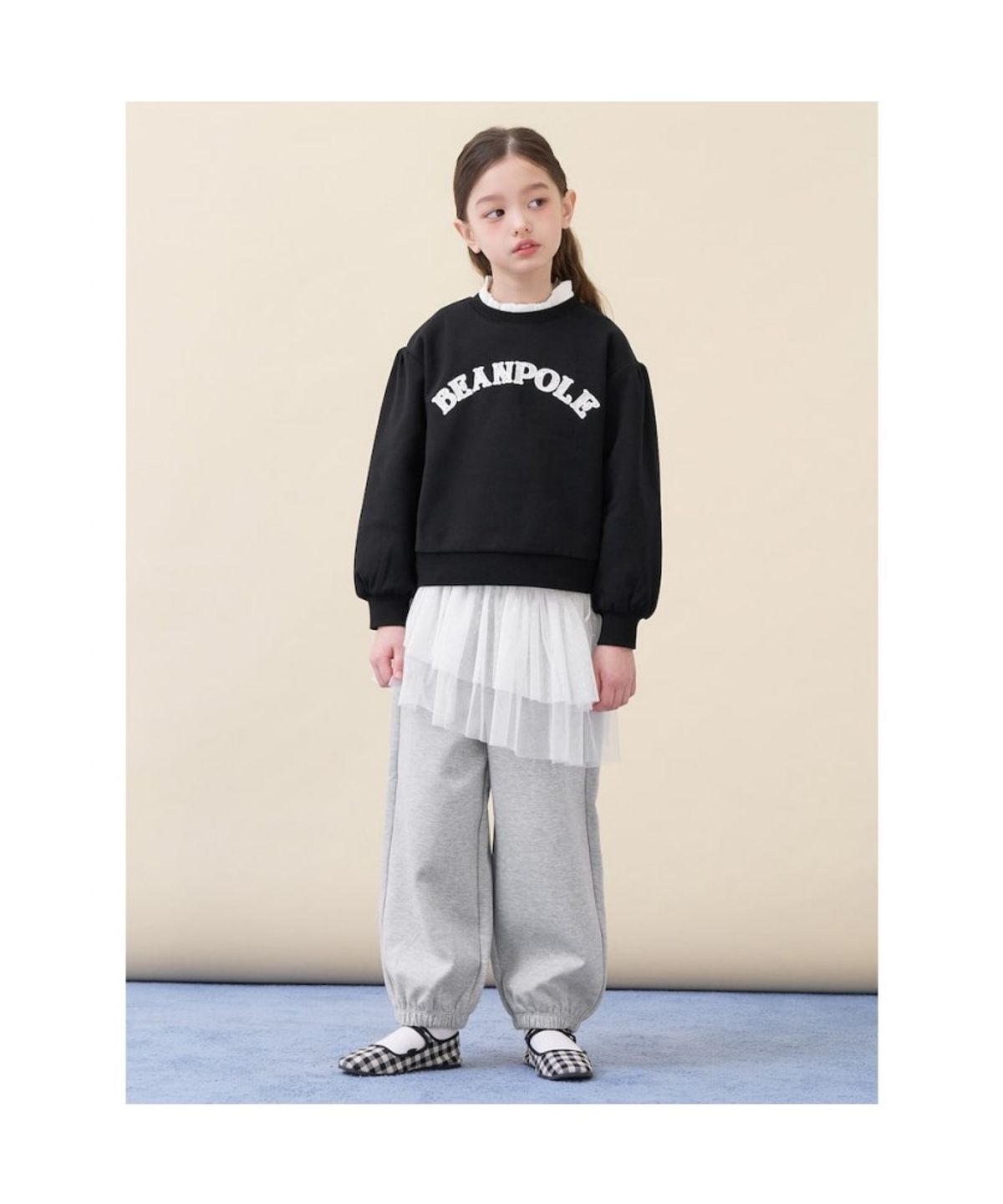 빈폴 키즈(BEANPOLE KIDS) 여아 샤스커트 팬츠  그레이 (BI6121G043)