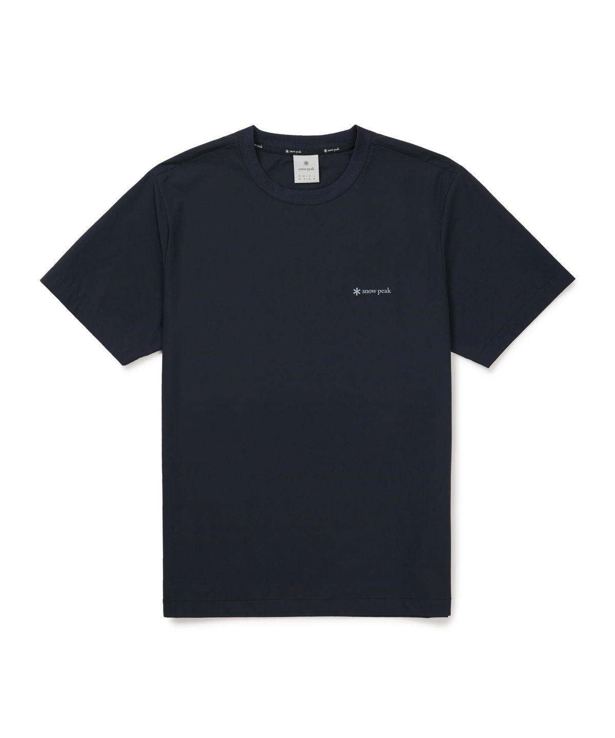 스노우피크 어패럴(SNOWPEAK APPAREL) 아쿠아엑스 냉감 램프 그래픽 반팔 티셔츠 (S26MMPTS88) Dark Navy