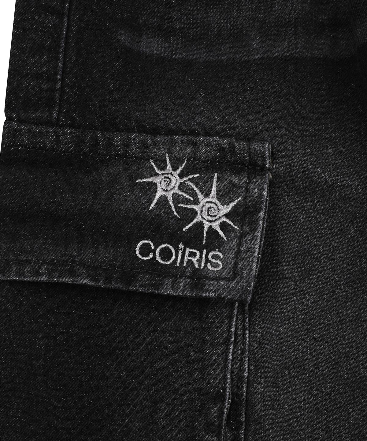 코이리스(COIRIS) 가온 와이드 카고 데님 밴딩 팬츠 (2컬러)