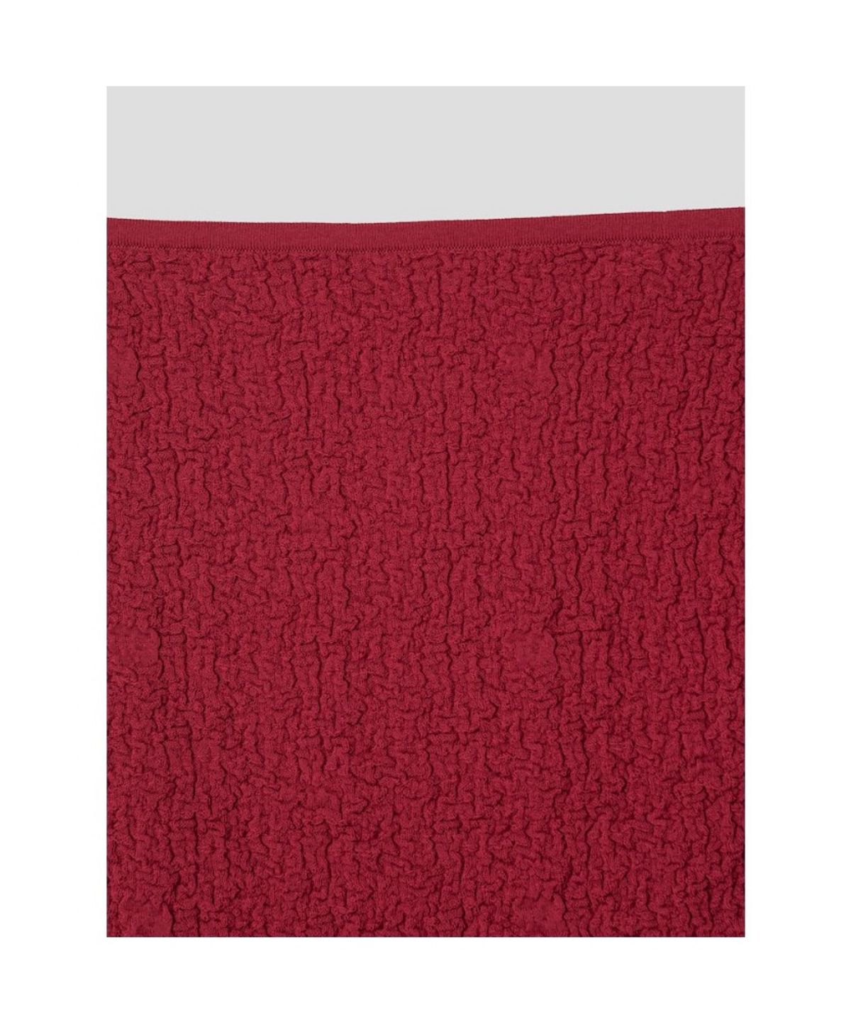 앙개(ANGGAE) Textured Tube Top  Red