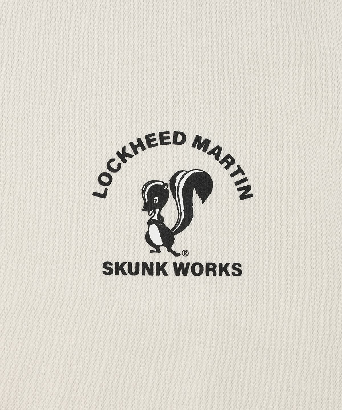 록히드마틴(LOCKHEED MARTIN) LM SKUNK WORKS ARCH LOGO TEE(L41UTS101CRM)