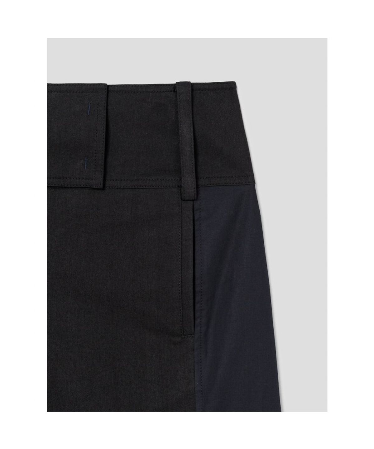 앙개(ANGGAE) Panel Bermuda  Black