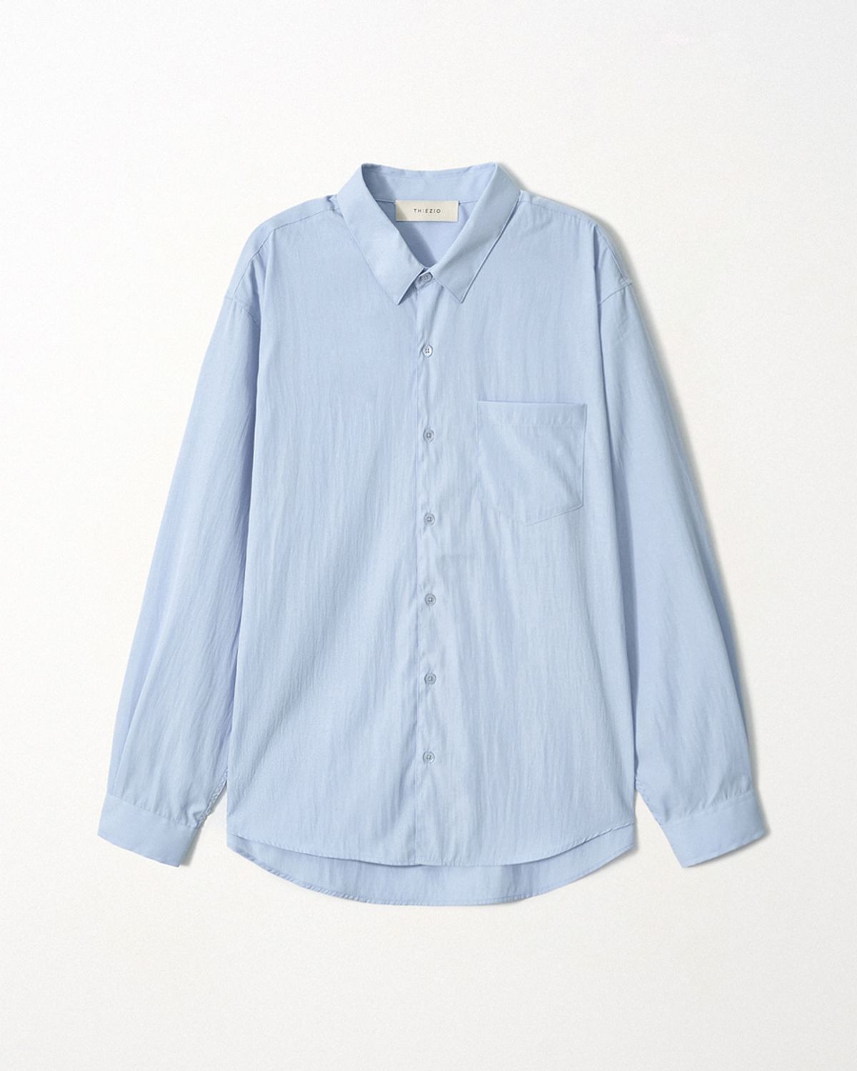 이지오(EZIO) Essential Standard Shirt_Blue