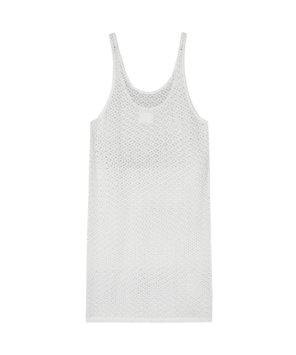 구월십일(GUWOLSIBIL) LACE SEE-THROUGH LONG DRESS WHITE