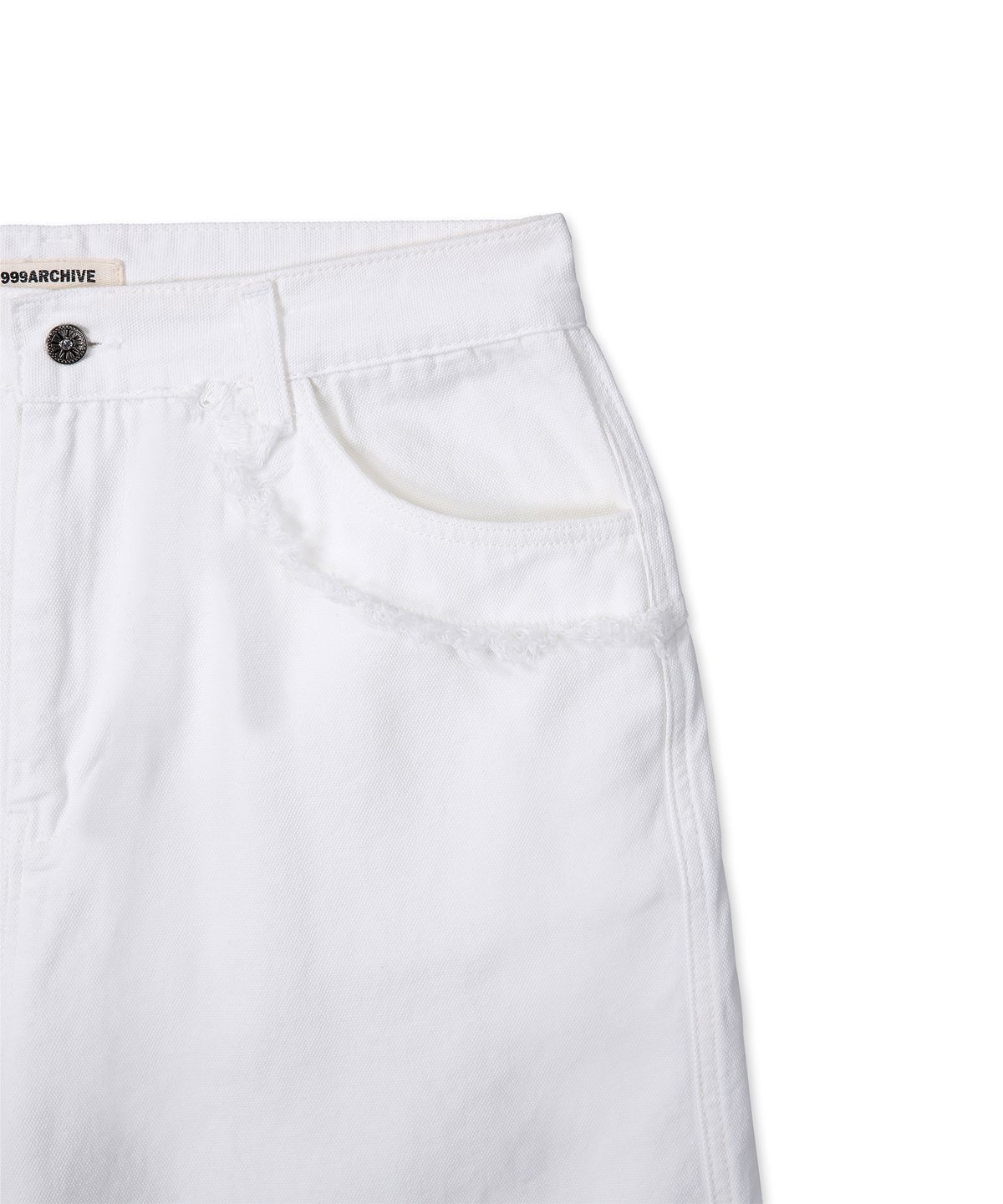 9999아카이브(9999ARCHIVE) Cut-Out Vintage Bermuda Pants