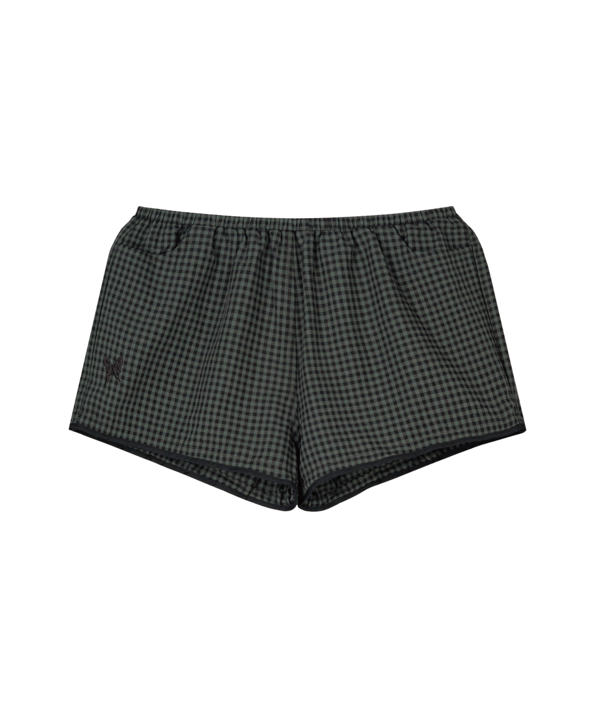 구월십일(GUWOLSIBIL) CHECK PUMP SHORT PANTS BLACK