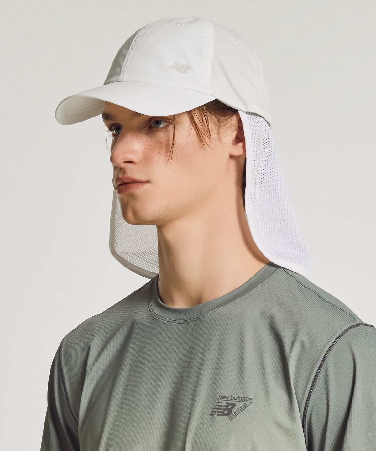 뉴발란스(NEW BALANCE) NBGDGF2205 / FROZEN 차양 볼캡 (WHITE)