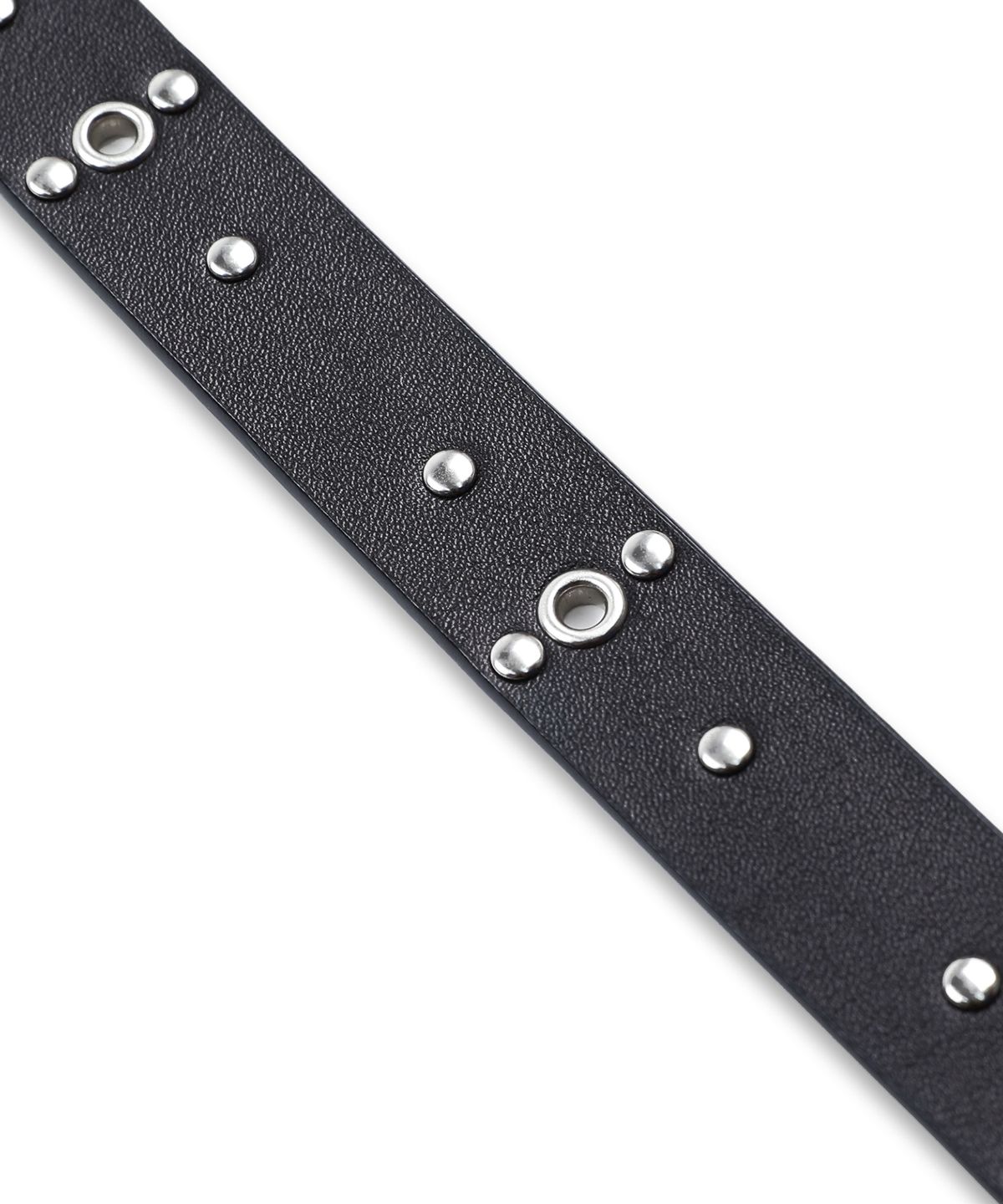 엑스톤즈(XTONZ) XTA115 크로스 스터드 레더 벨트 (BLACK)
