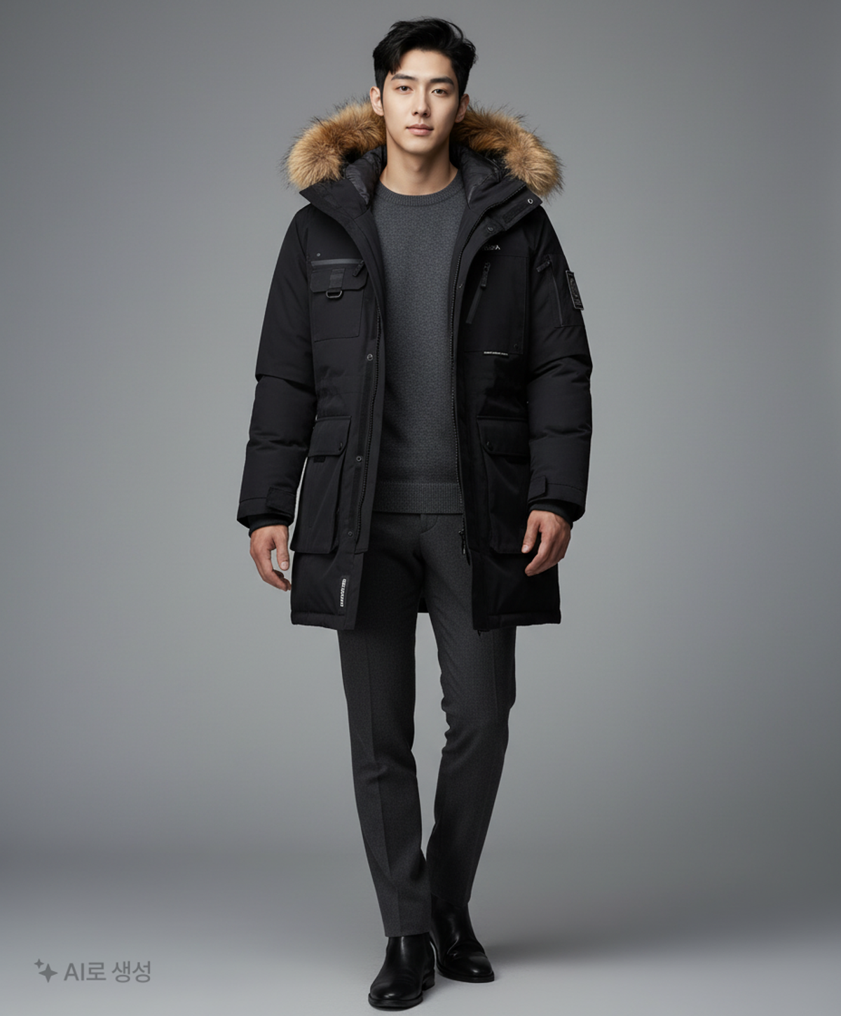 네파(NEPA) 하프 패딩/하프 헤비 아우터 95