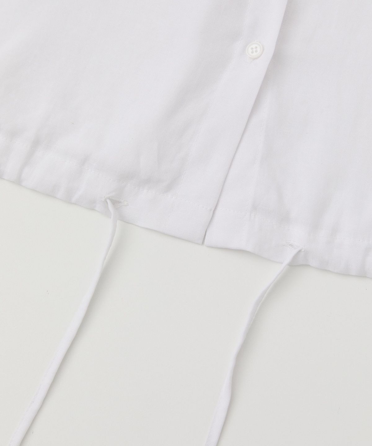 로우넬라인(LOW NELLINE) POSITANO TENCEL LINEN SHIRT_WHITE
