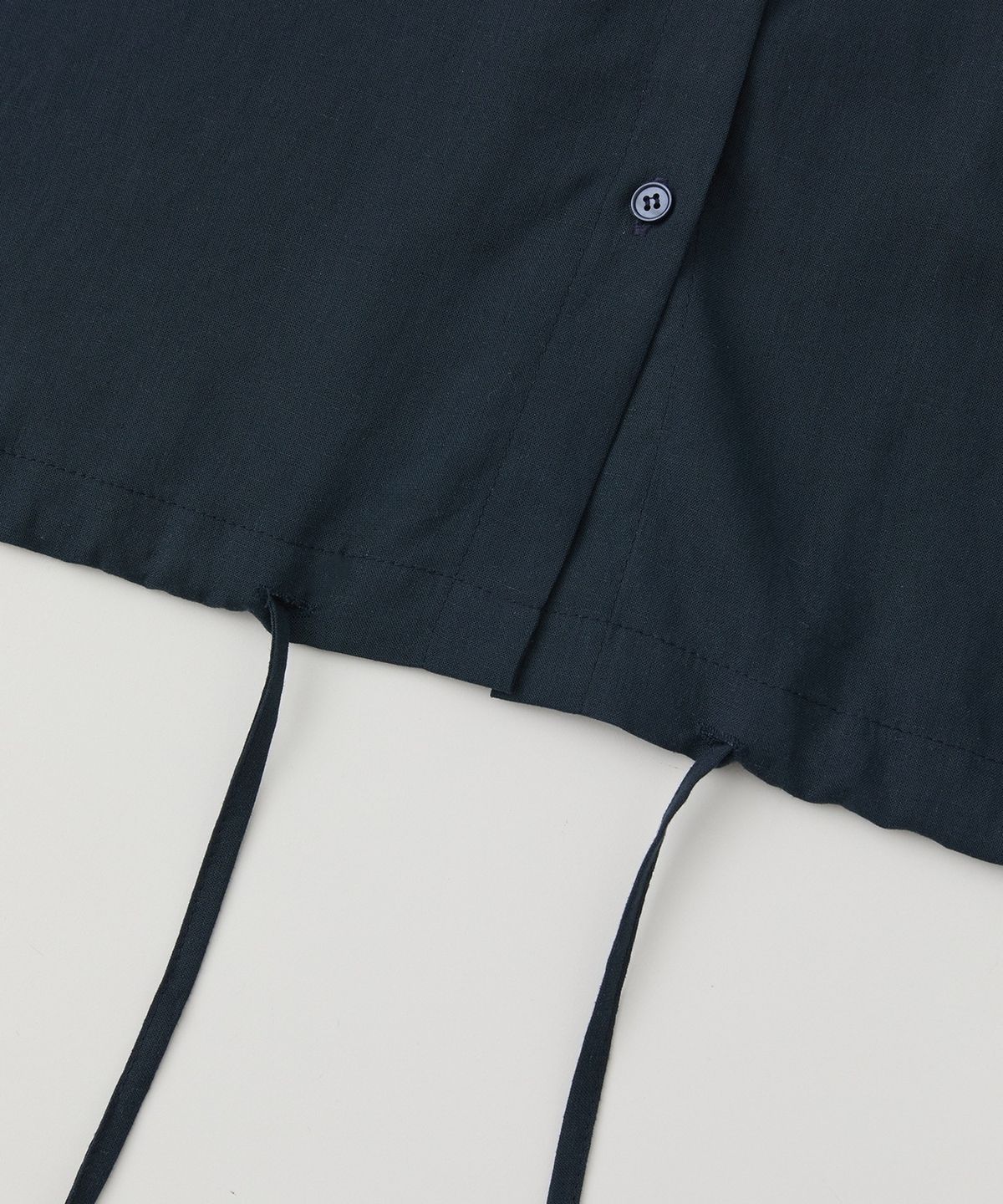 로우넬라인(LOW NELLINE) POSITANO TENCEL LINEN SHIRT_NAVY