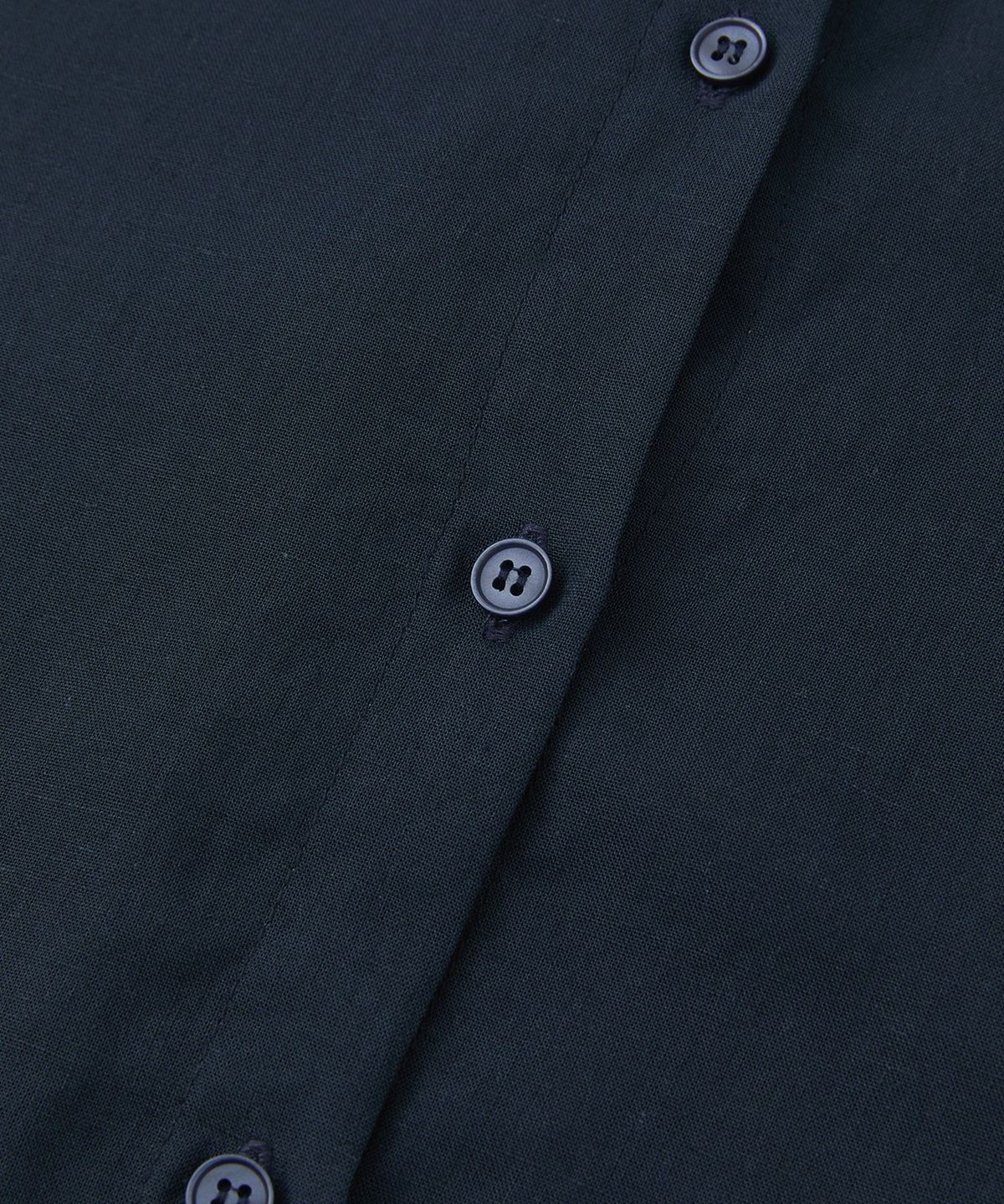 로우넬라인(LOW NELLINE) POSITANO TENCEL LINEN SHIRT_NAVY