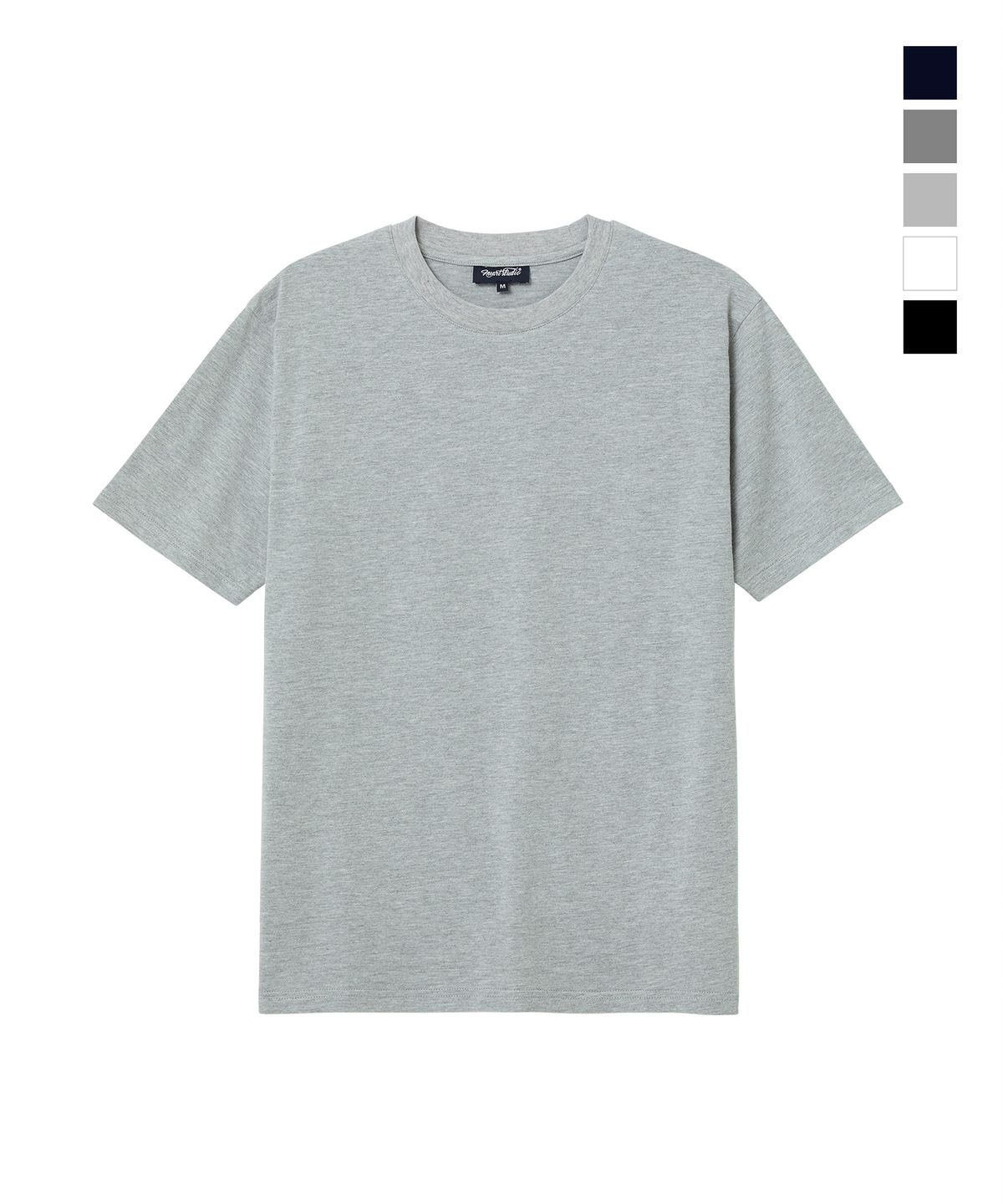 누아트 스튜디오(NUART STUDIO) 프레임 머슬핏 반팔 티셔츠_5colors