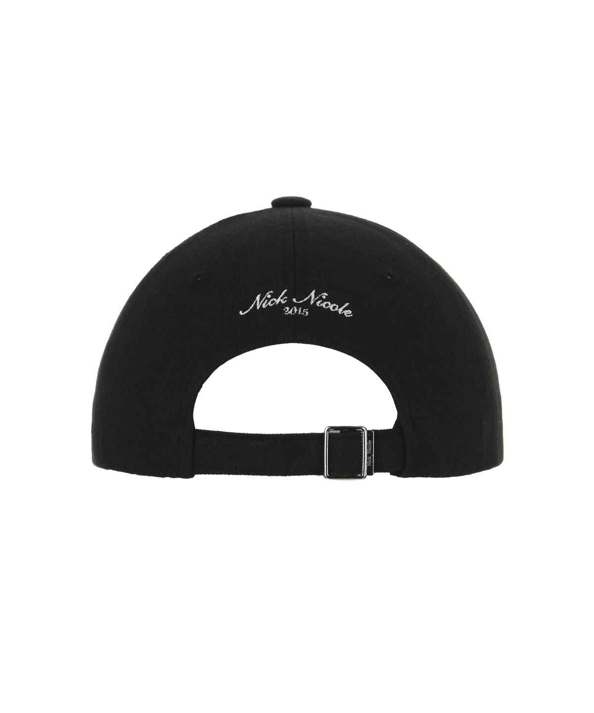 닉앤니콜(NICK&NICOLE) NICOLE LETTERING BALL CAP_BLACK