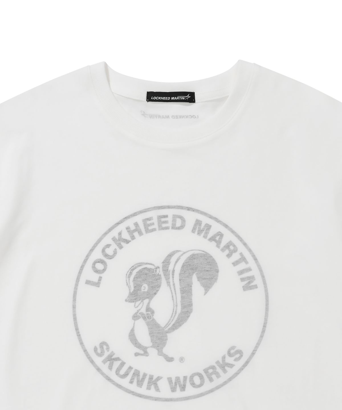 록히드마틴(LOCKHEED MARTIN) LM SKUNK WORKS SECRET LOGO TEE(L41UTS121WHT)