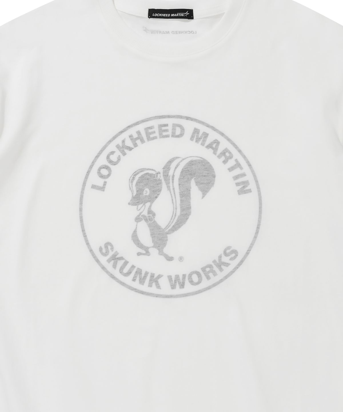 록히드마틴(LOCKHEED MARTIN) LM SKUNK WORKS SECRET LOGO TEE(L41UTS121WHT)