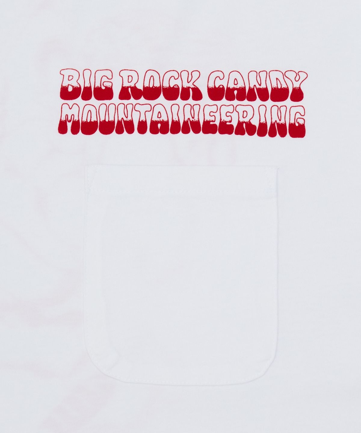 빅 락 캔디 마운티니어링(BIG ROCK CANDY MOUNTAINEERING) 개러지 숍 반소매 티셔츠 - 밀크 / BRCM1210MILK