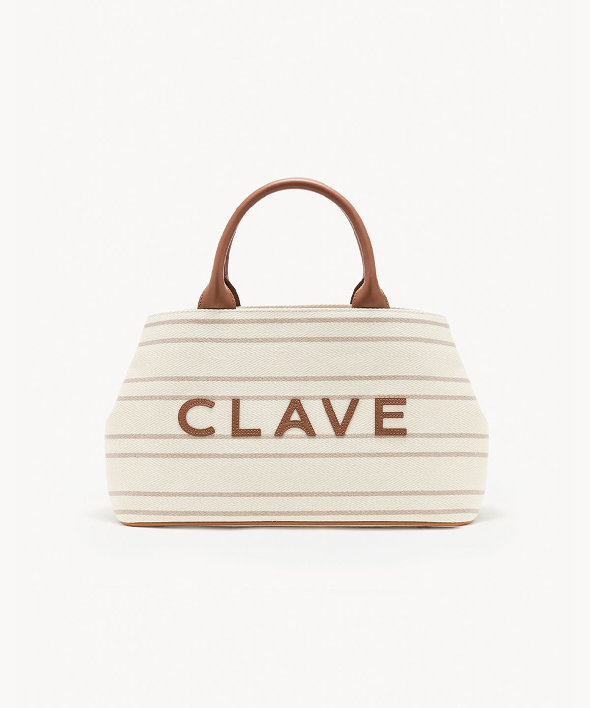 끌라베(CLAVE) 엘레나 베이지 토트백 (ELENA Beige Tote Bag)