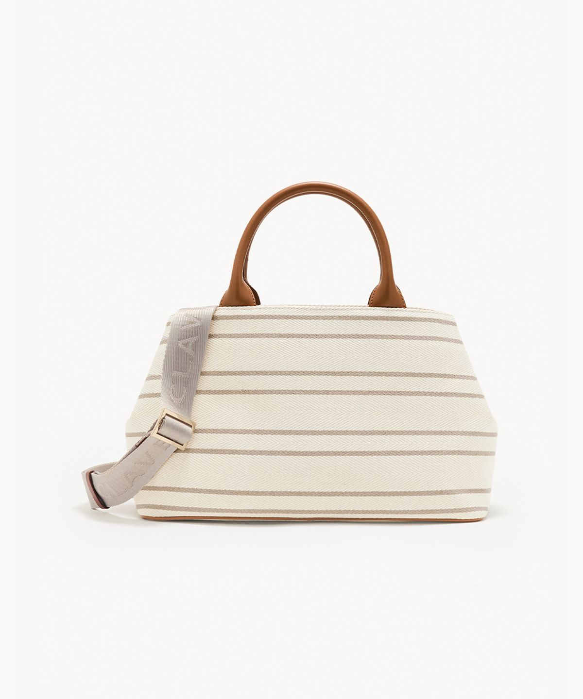 끌라베(CLAVE) 엘레나 베이지 토트백 (ELENA Beige Tote Bag)