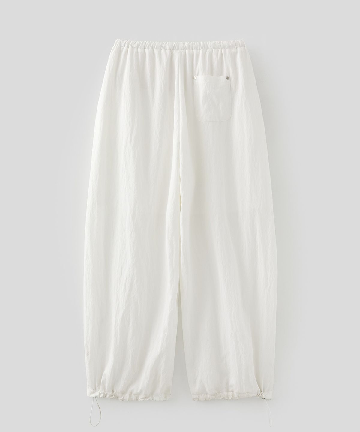 로우넬라인(LOW NELLINE) ELIE MAC CURVED PANTS_WHITE