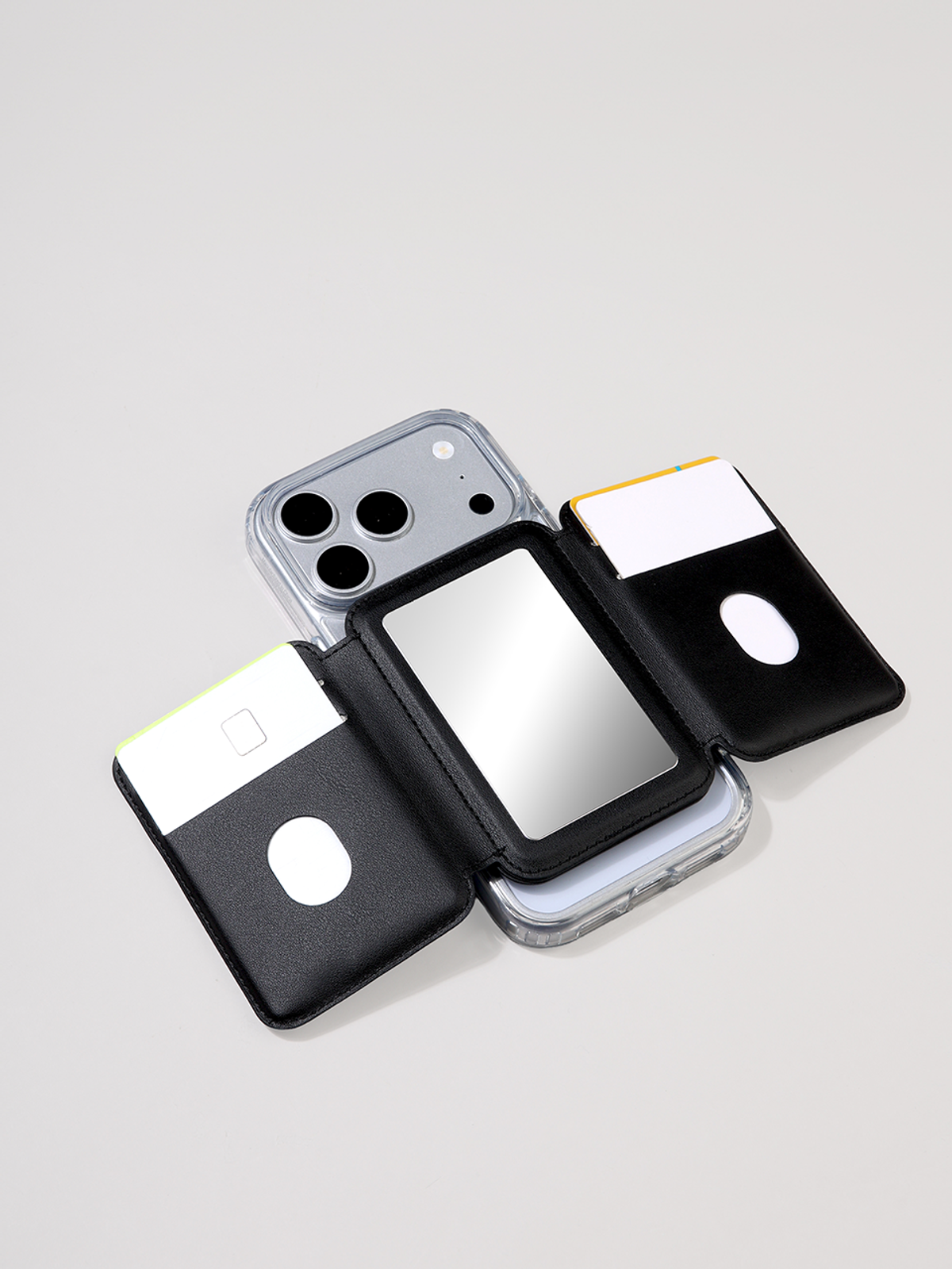 디자인스킨(DESIGNSKIN) 맥세이프 미러 스탠드 폴딩 월렛