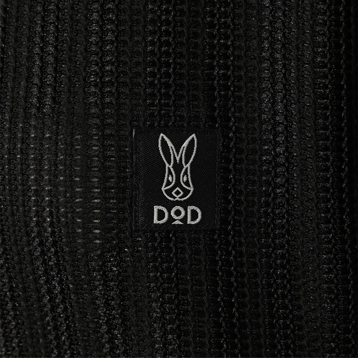 디오디(DOD) 크로쉐 후드집업(BLACK)