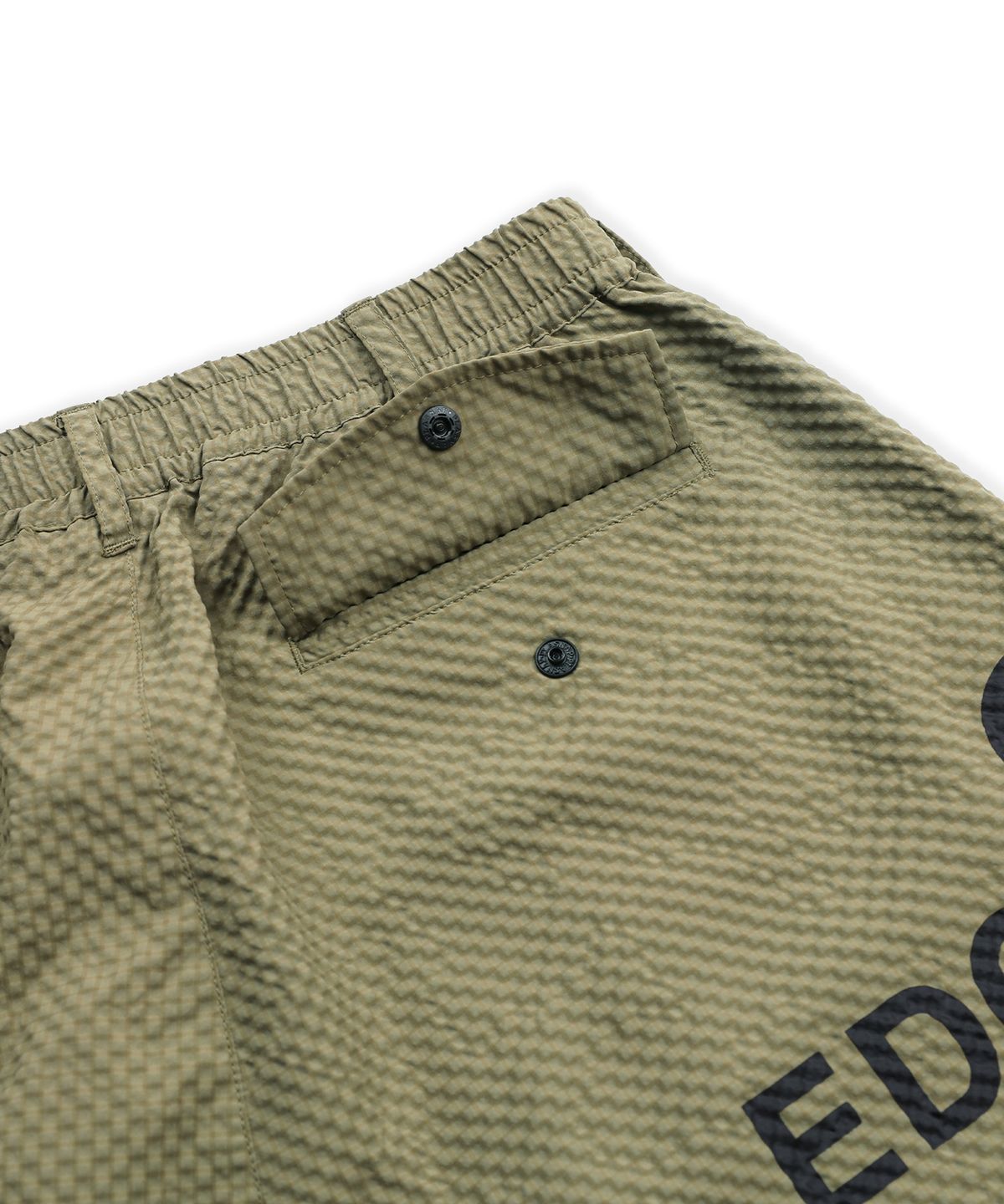엑스톤즈(XTONZ) XP333 체크 링클 카고 버뮤다 팬츠 (KHAKI/BEIGE)