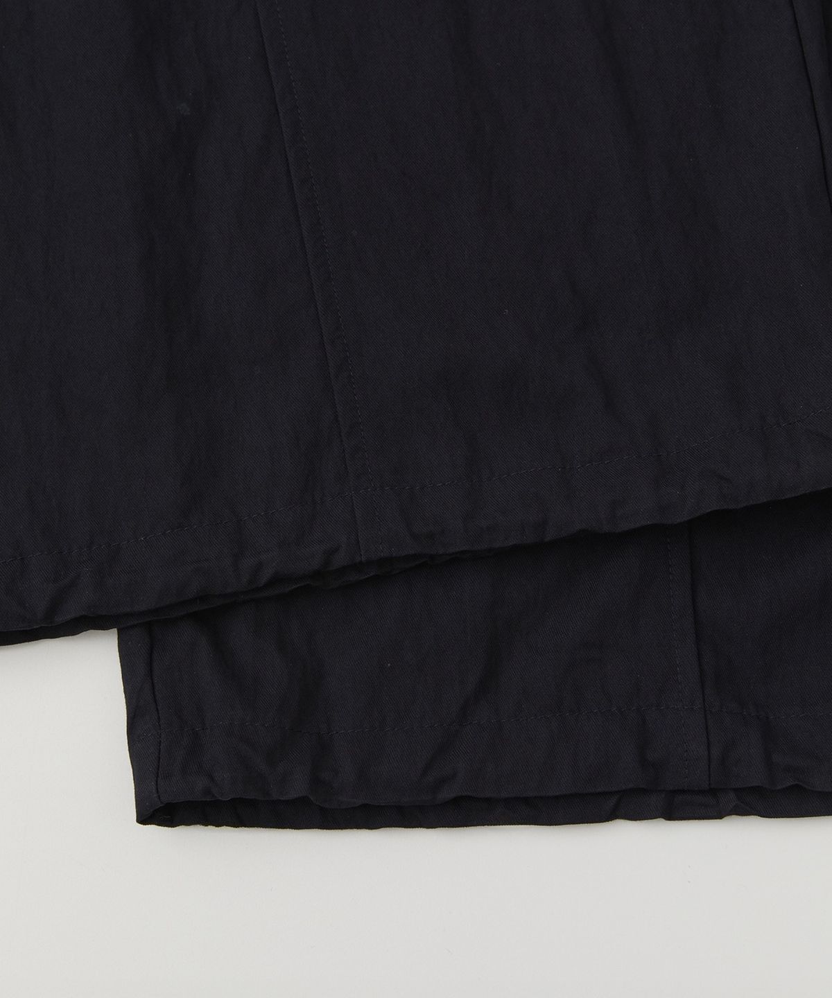 로우넬라인(LOW NELLINE) ELIE MAC CURVED PANTS_DARK NAVY