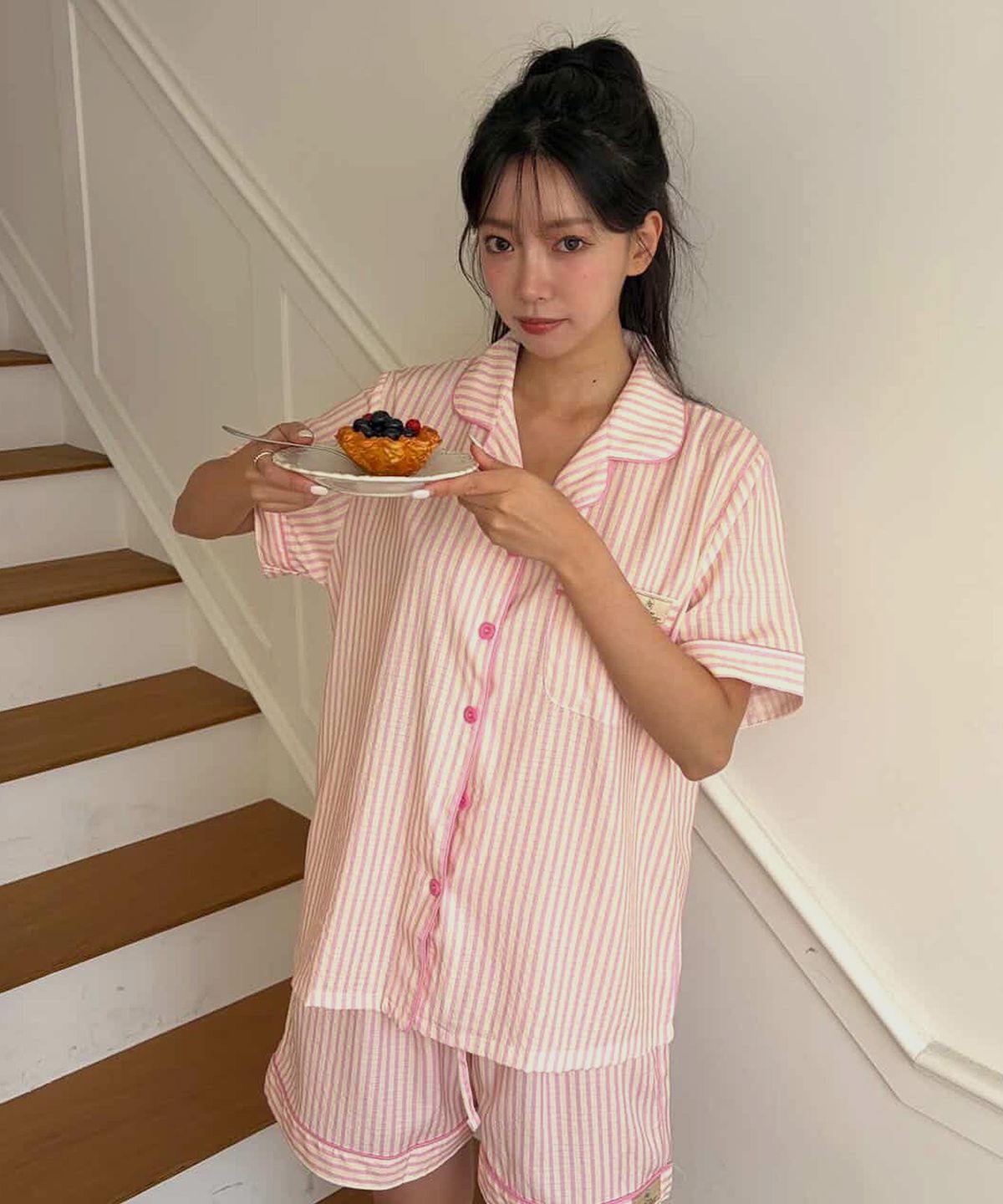 핑크존(PINKZONE) [SET] 26SS 남녀공용 반팔 파자마 상하의 세트 균일가 27종 모음전
