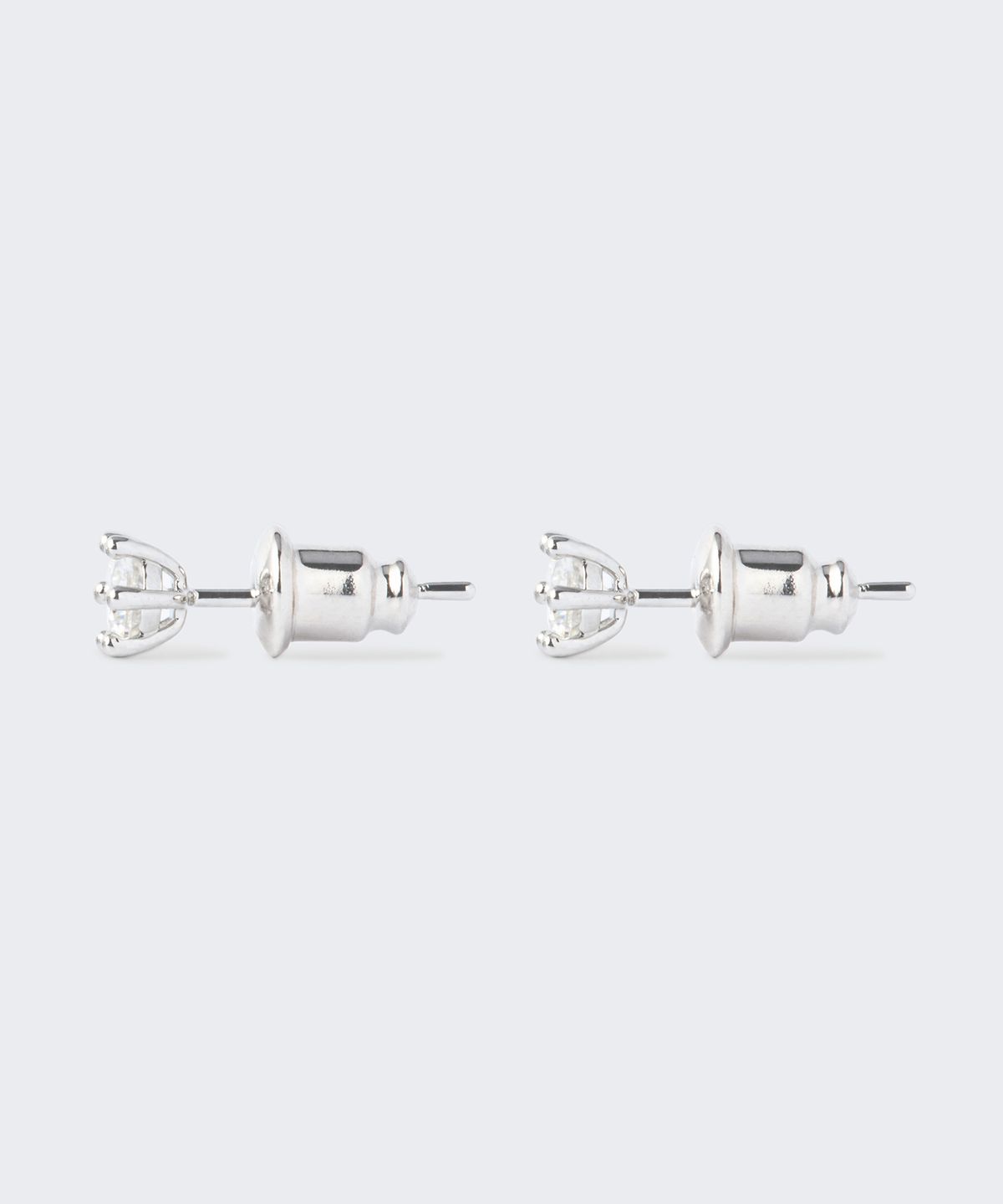 무신사 스탠다드 우먼(MUSINSA STANDARD WOMAN) 우먼즈 모이사나이트 이어링_4mm [실버]