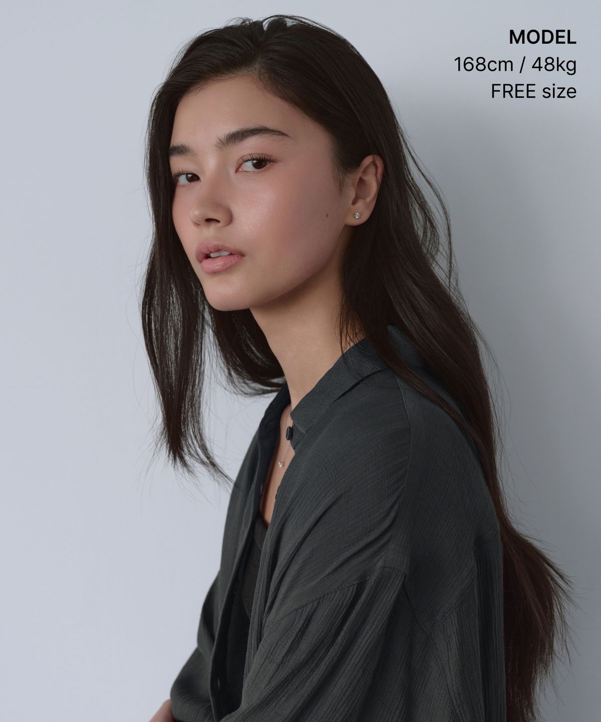 무신사 스탠다드 우먼(MUSINSA STANDARD WOMAN) 우먼즈 모이사나이트 이어링_4mm [실버]