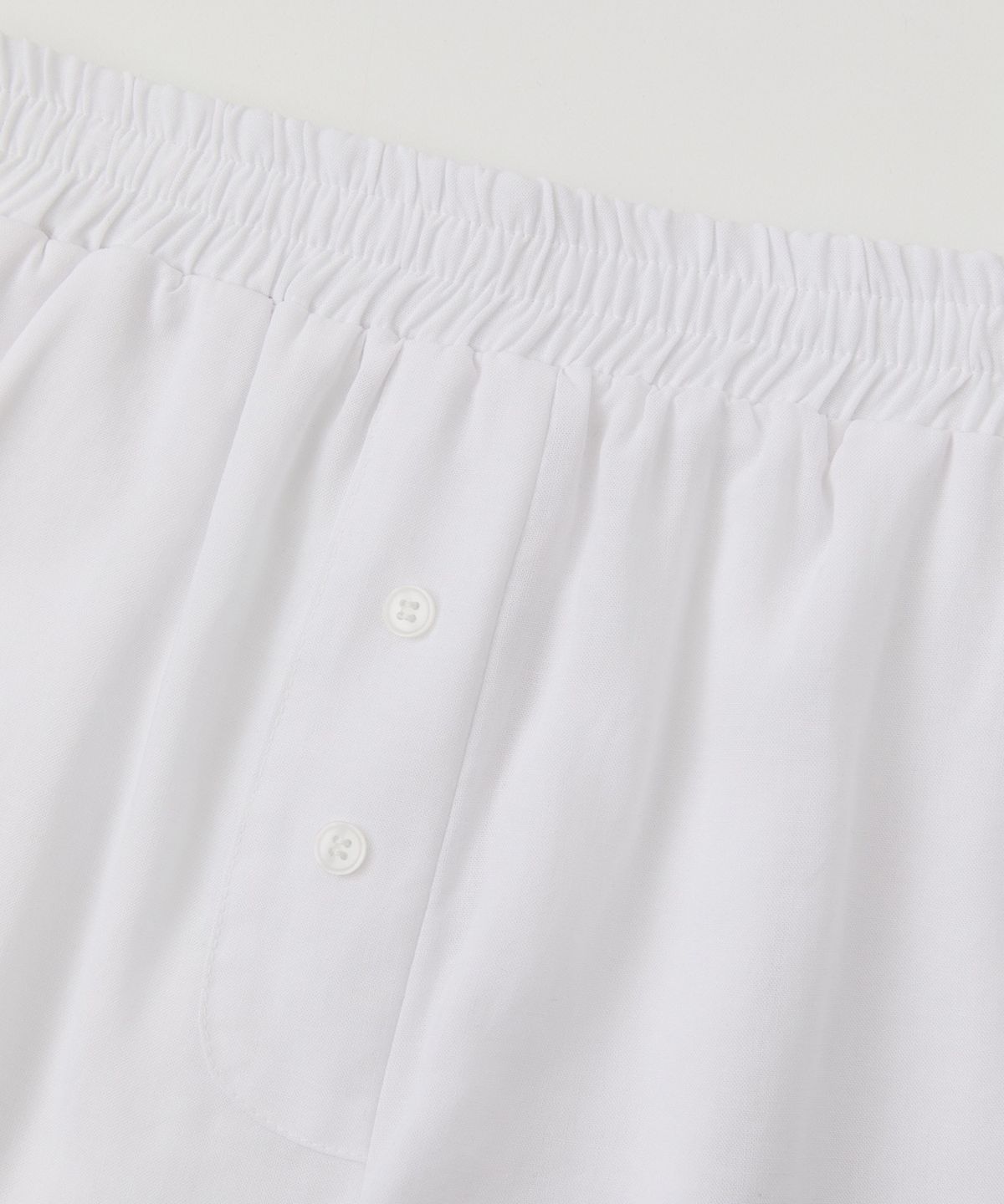 로우넬라인(LOW NELLINE) POSITANO TENCEL LINEN SHORTS_WHITE
