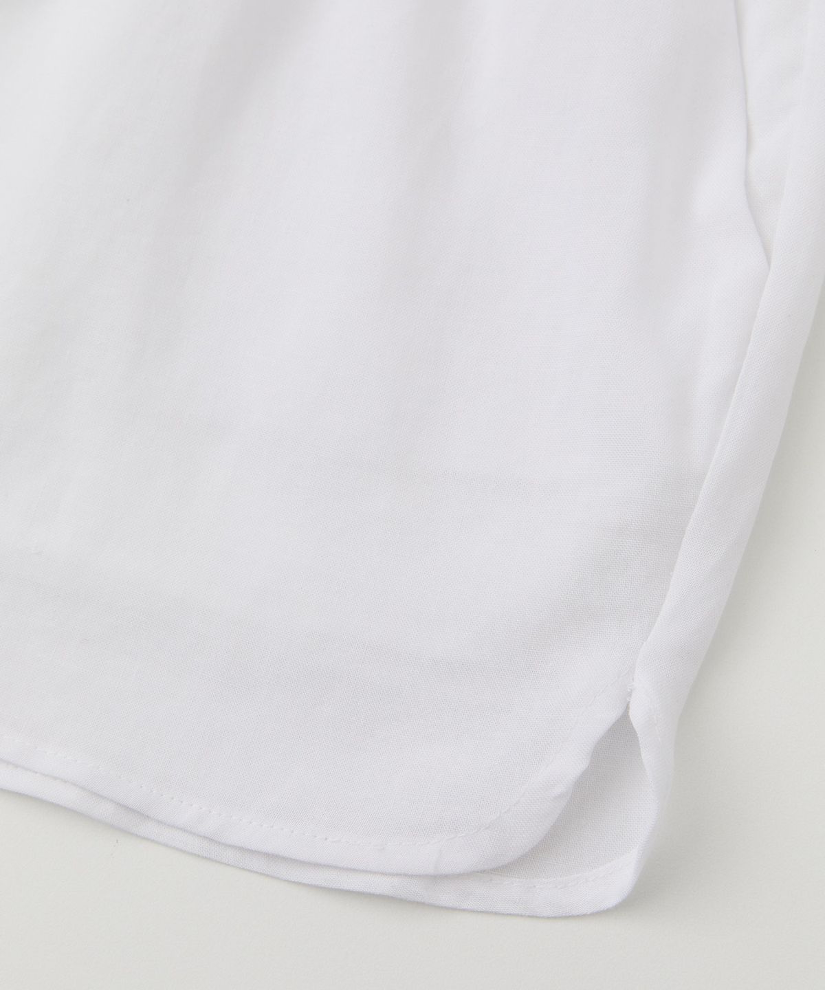 로우넬라인(LOW NELLINE) POSITANO TENCEL LINEN SHORTS_WHITE